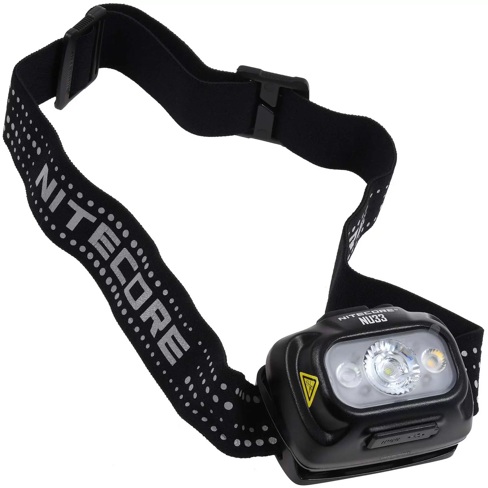 Nitecore NU33 LED Kopflampe, Stirnlampe, Headlamp, USB-C, max. 700 Lumen