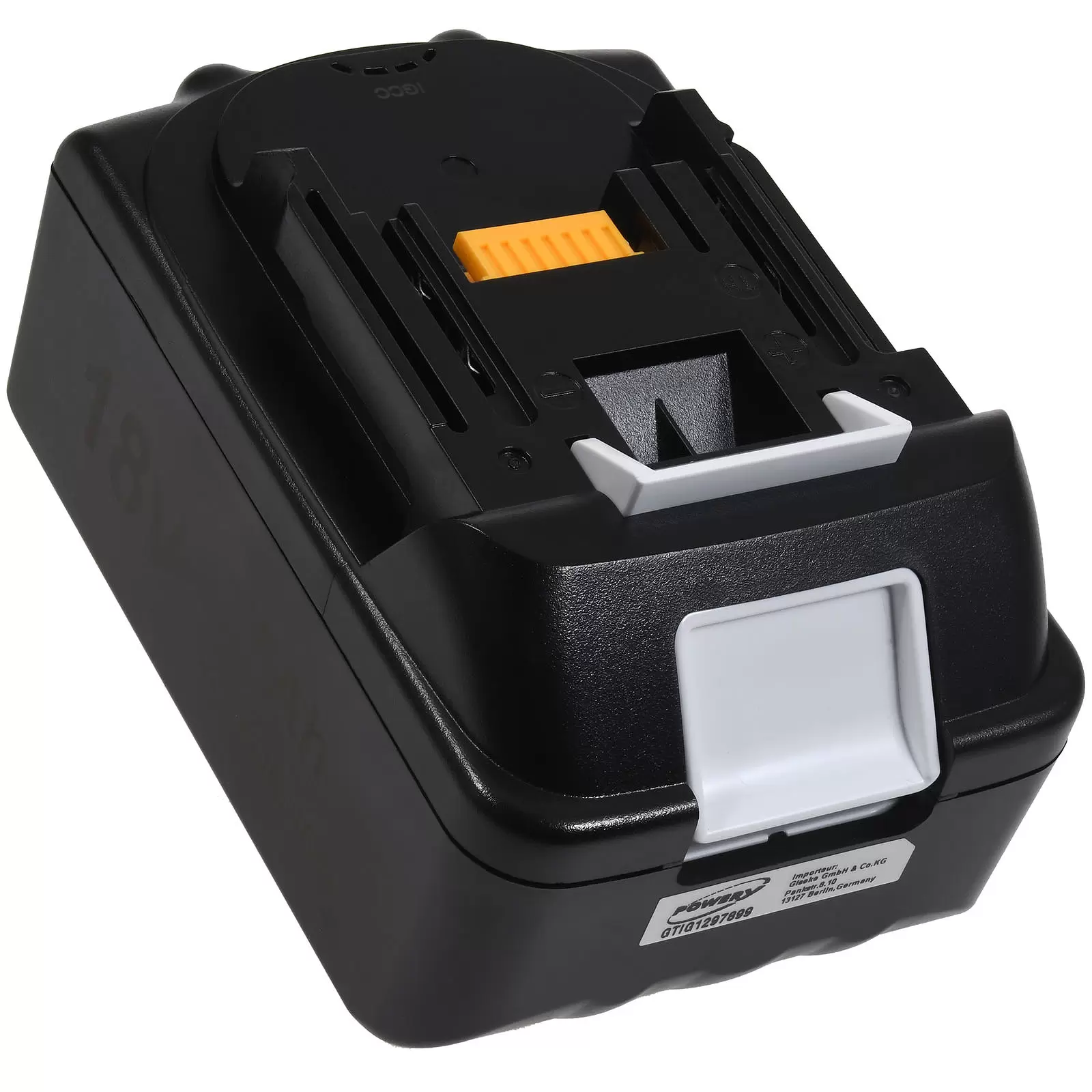 Akku kompatibel mit Makita Blockakku baugleich Typ BL1850B mit LED