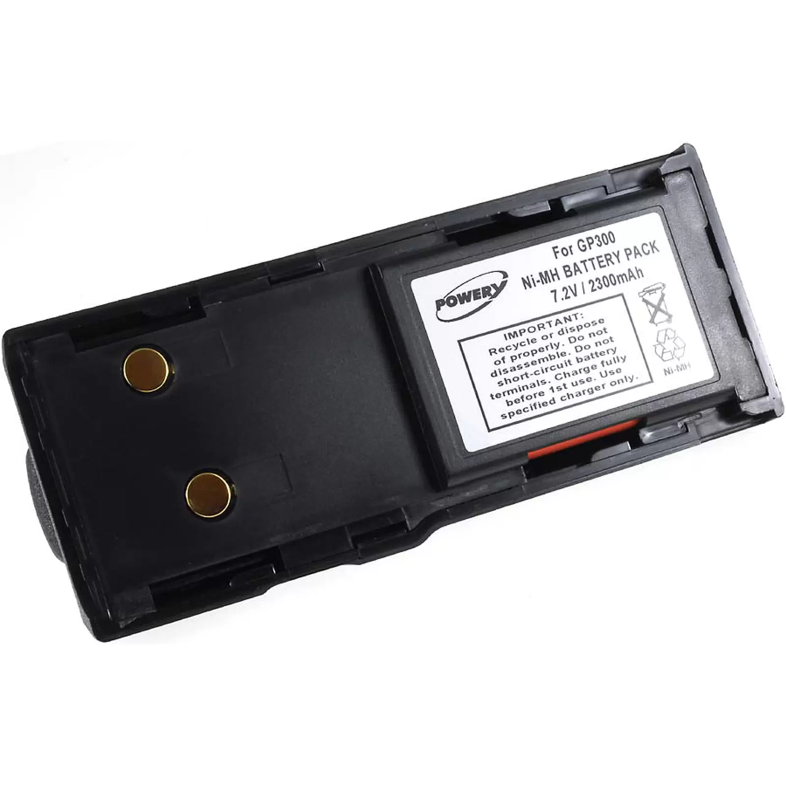 Akku für Motorola GP300/ GP600/ GP88/ Typ HNN9628 NiMH 2300mAh