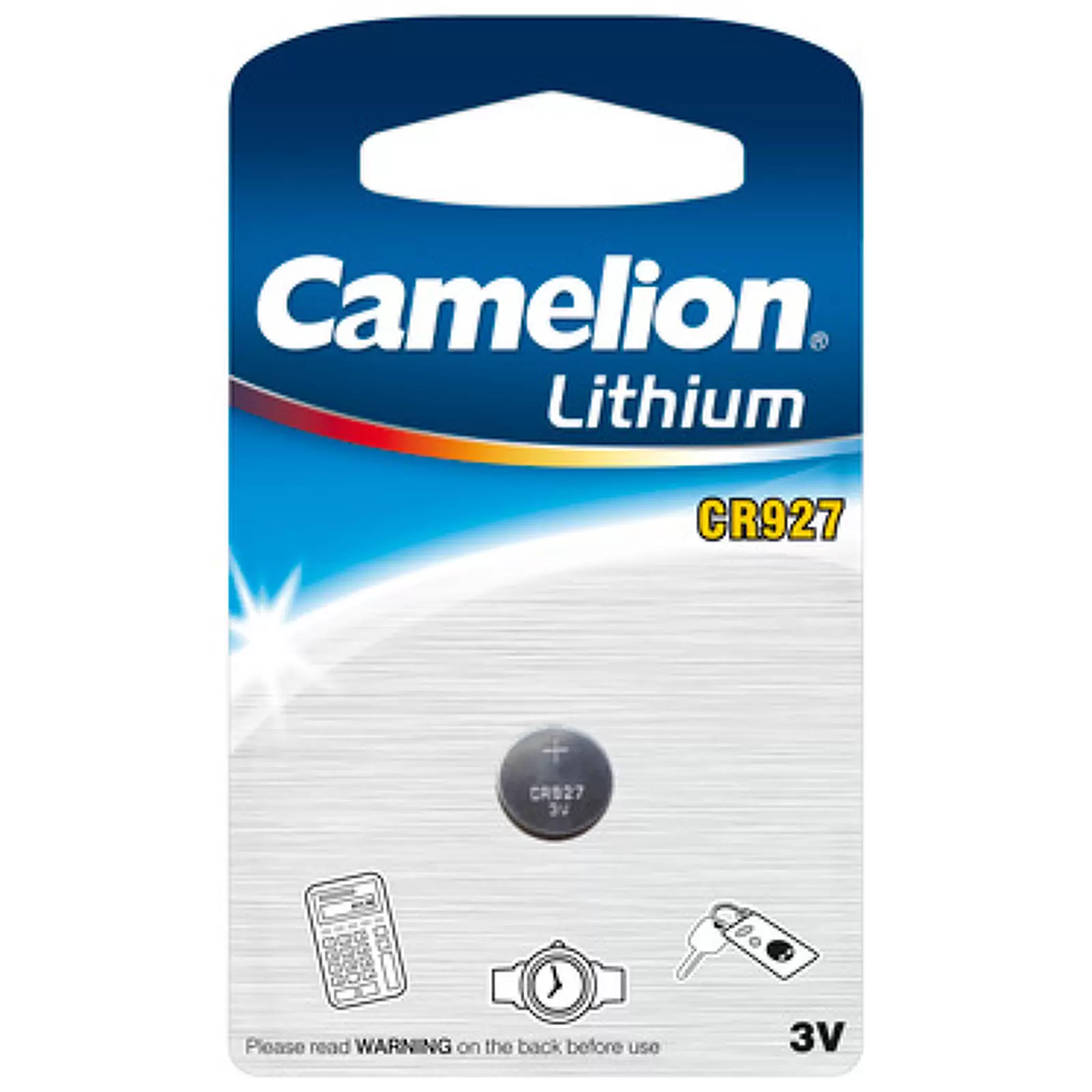 Lithium Knopfzelle Camelion CR927 1er Blister