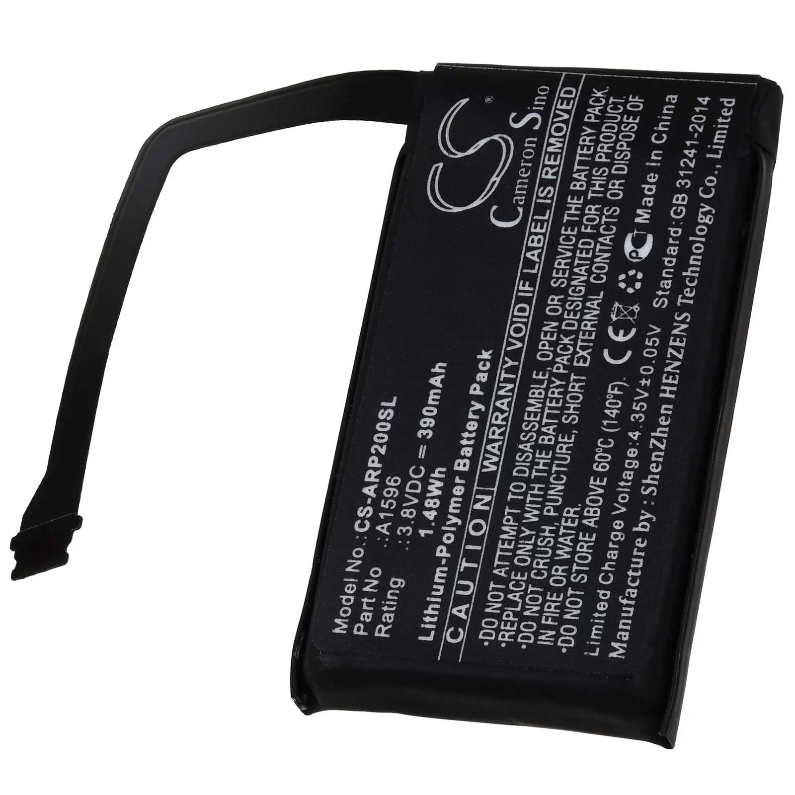 Akku kompatibel mit Apple AirPods 2 Charging Case / MRXJ2ZP/A / Typ A1596 Akku kompatibel mit Apple AirPods 2 Charging Case / MRXJ2ZP/A / Typ A1596