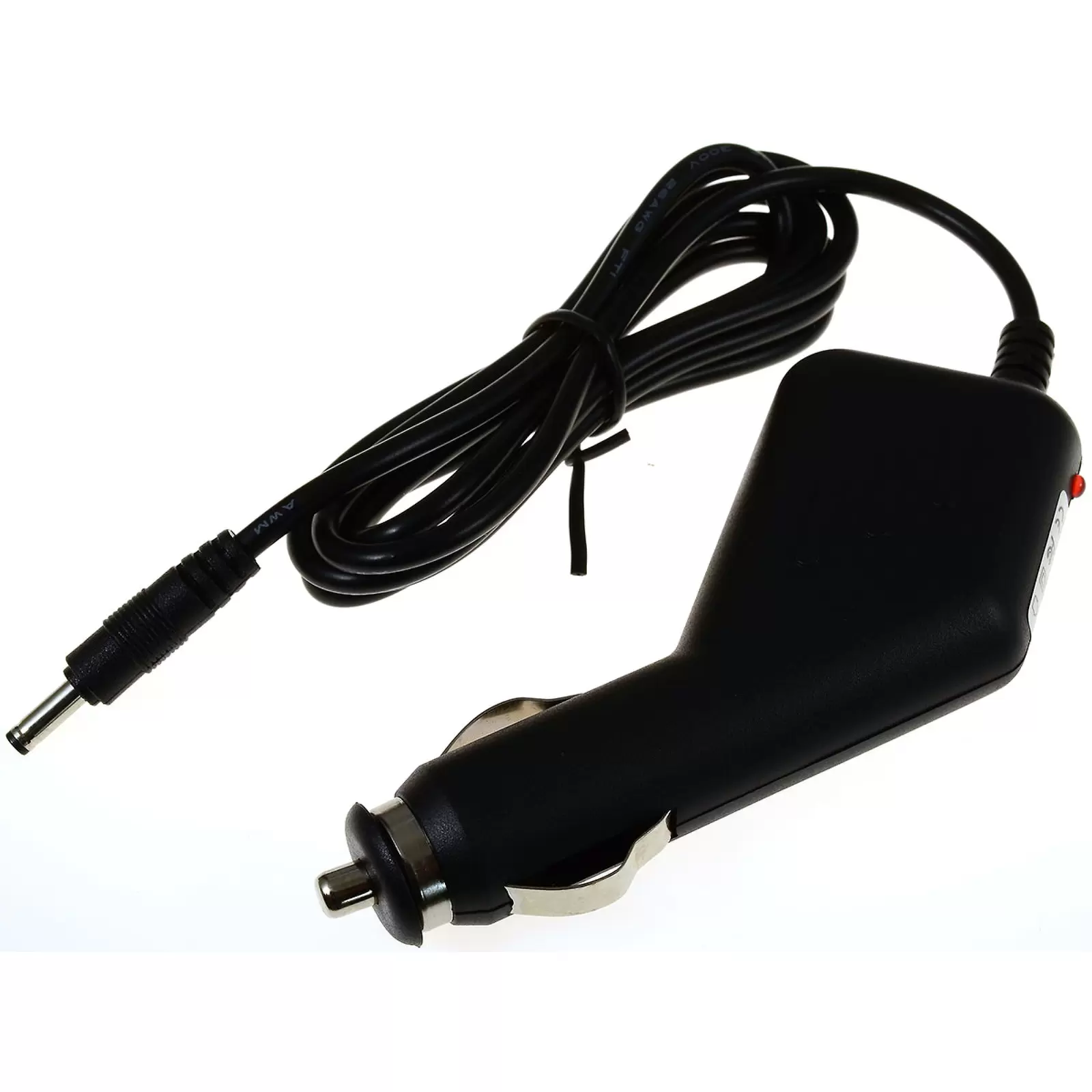 KFZ Ladekabel, 12/24V, Micro USB mit langem Stecker, 2.4A, Black