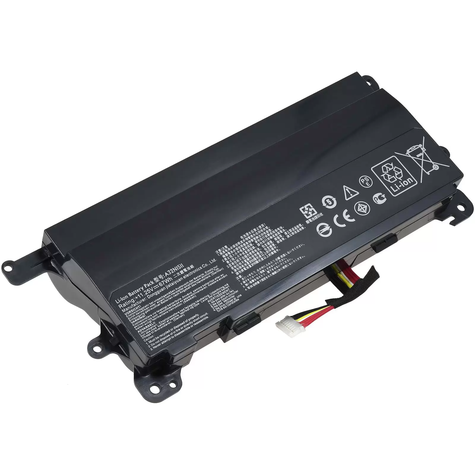 Akku passend für Laptop Asus ROG G752 / ROG G752VT / ROG 752VY / Typ A32N1511 u.a.