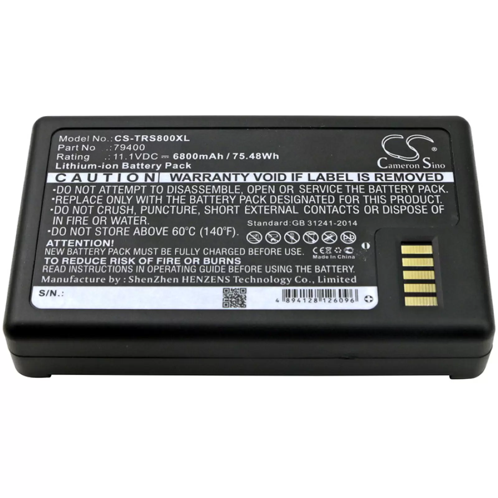 Powerakku passend für Vermessungsgerät Trimble S3, S5, S6, Typ 79400 Powerakku passend für Vermessungsgerät Trimble S3, S5, S6, Typ 79400