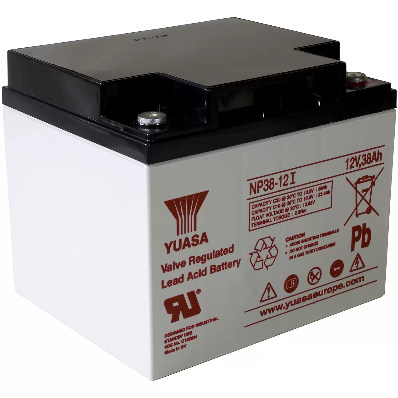 YUASA Bleiakku NP38-12I Vds YUASA Bleiakku NP38-12I Vds