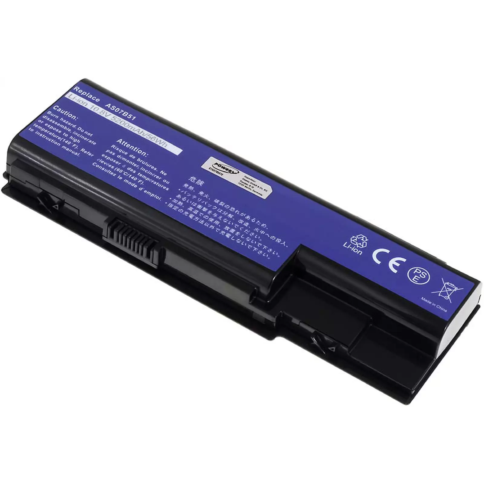 Akku für Acer Aspire 5920/ Packard BellEasyNote LJ61- LJ77/ Gateway NV73-NV79