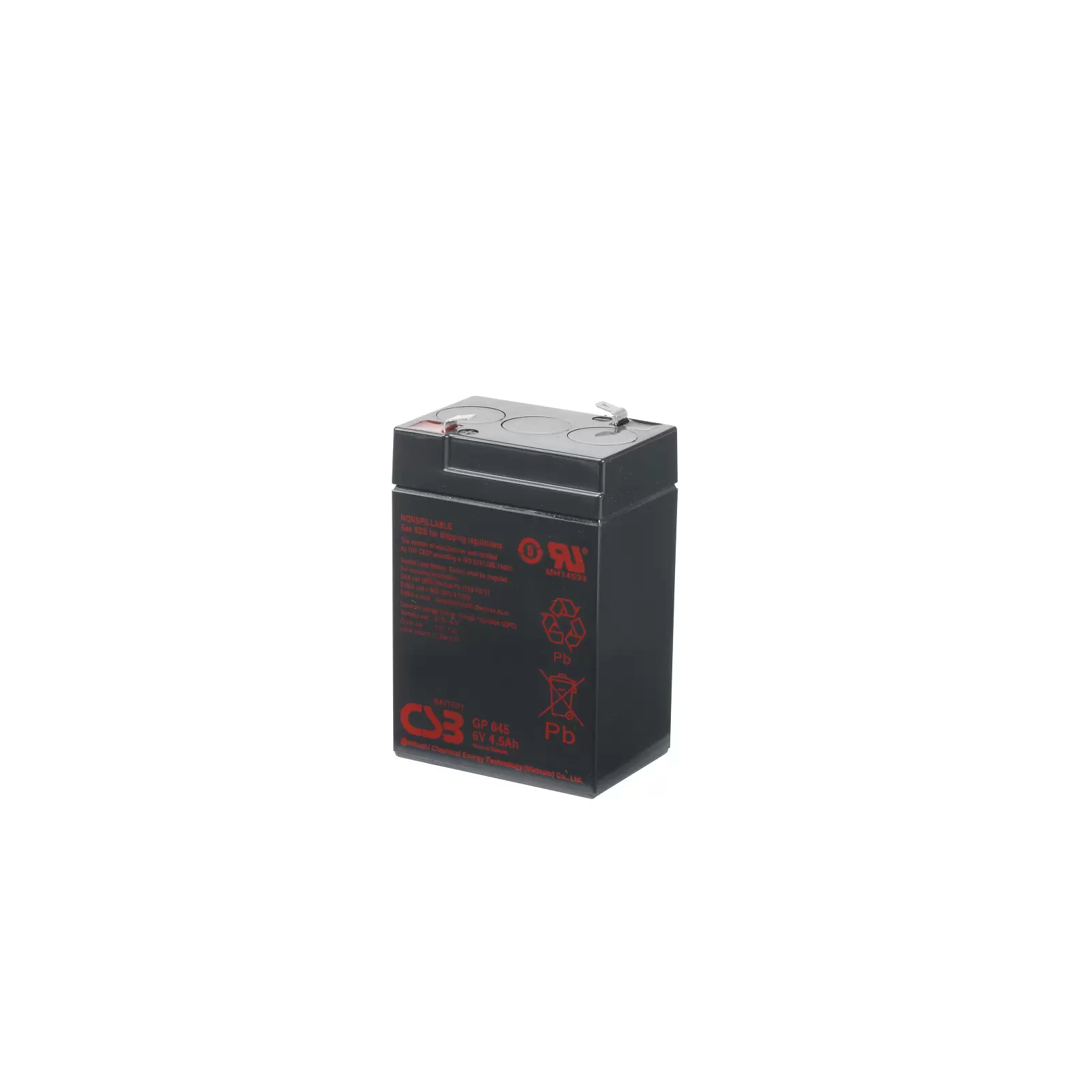CSB Standby Bleiakku GP645 6V 4,5Ah CSB Standby Bleiakku GP645 6V 4,5Ah
