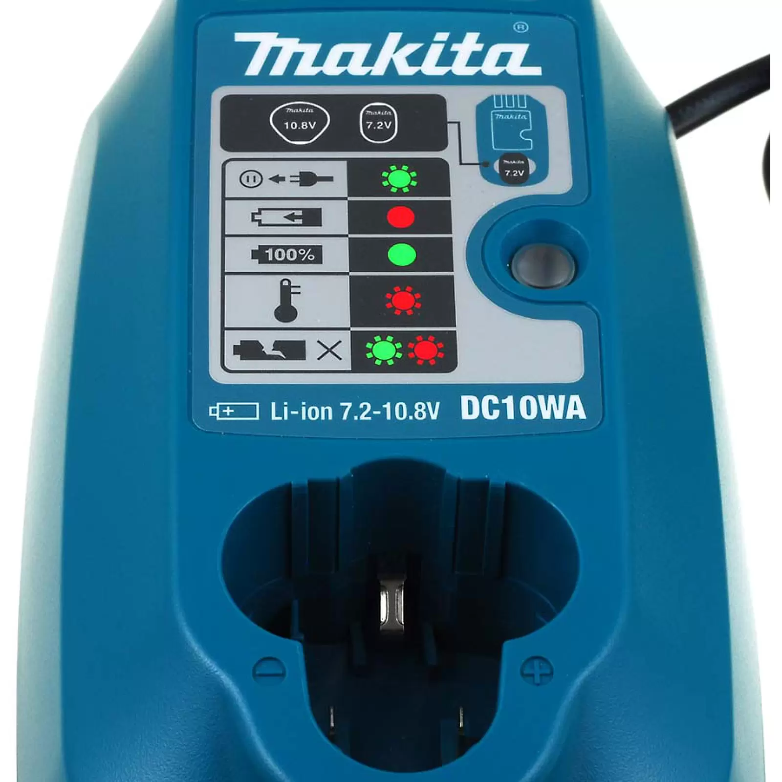 Ladegerät Makita DC10WA 7,2V-10,8V