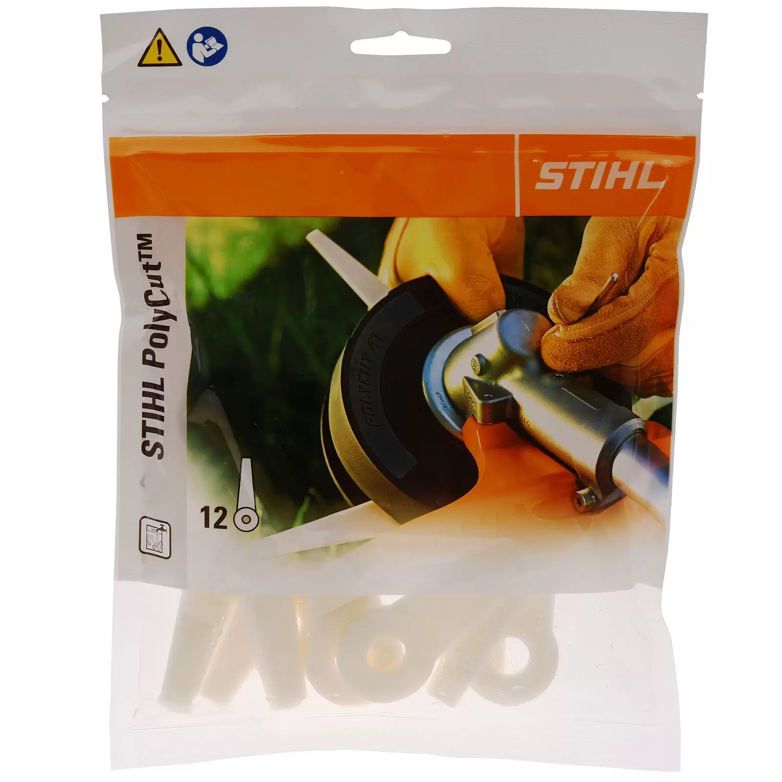 12x Stihl Kunststoffmesser für PolyCut 6-3, 7-3, 20-3, 41-3 , 41110071001