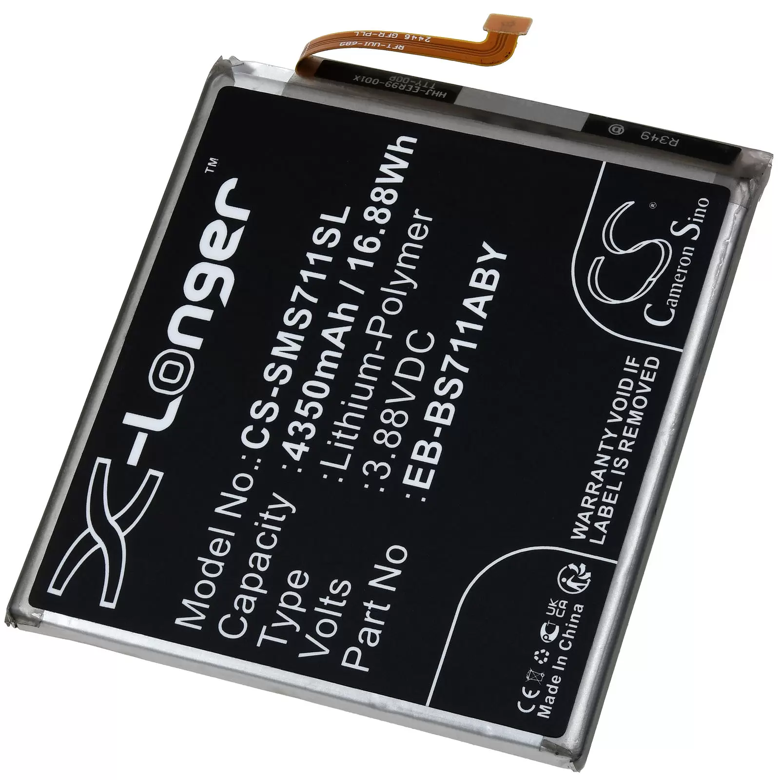 Akku passend für Samsung Galaxy S23 FE 5G SM-S711B Smartphone Typ EB-BS711ABY