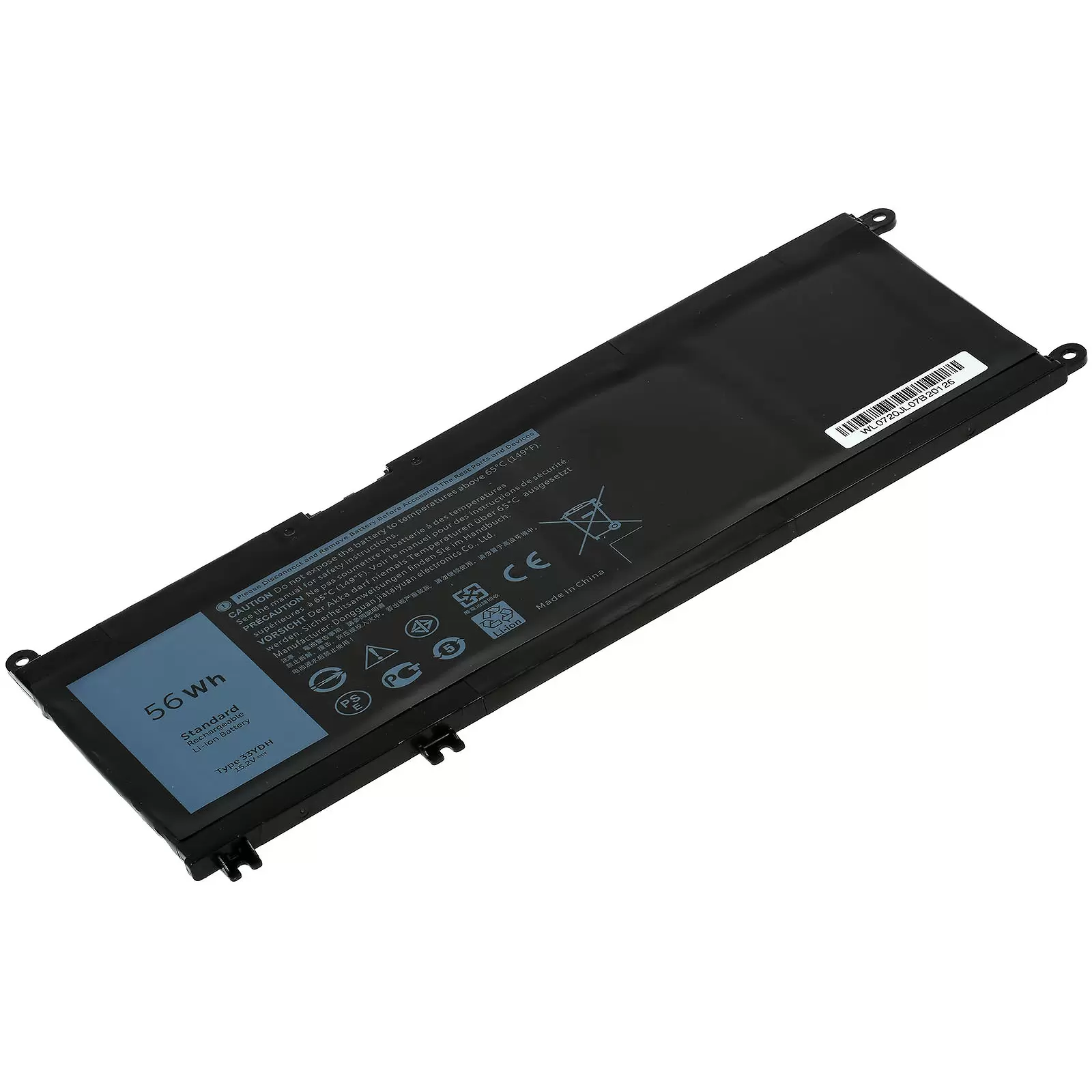 Akku passend für Laptop Dell Inspiron 17 7000, 17 7778, Vostro 7580, Typ 33YDH u.a. Akku passend für Laptop Dell Inspiron 17 7000, 17 7778, Vostro 7580, Typ 33YDH u.a.