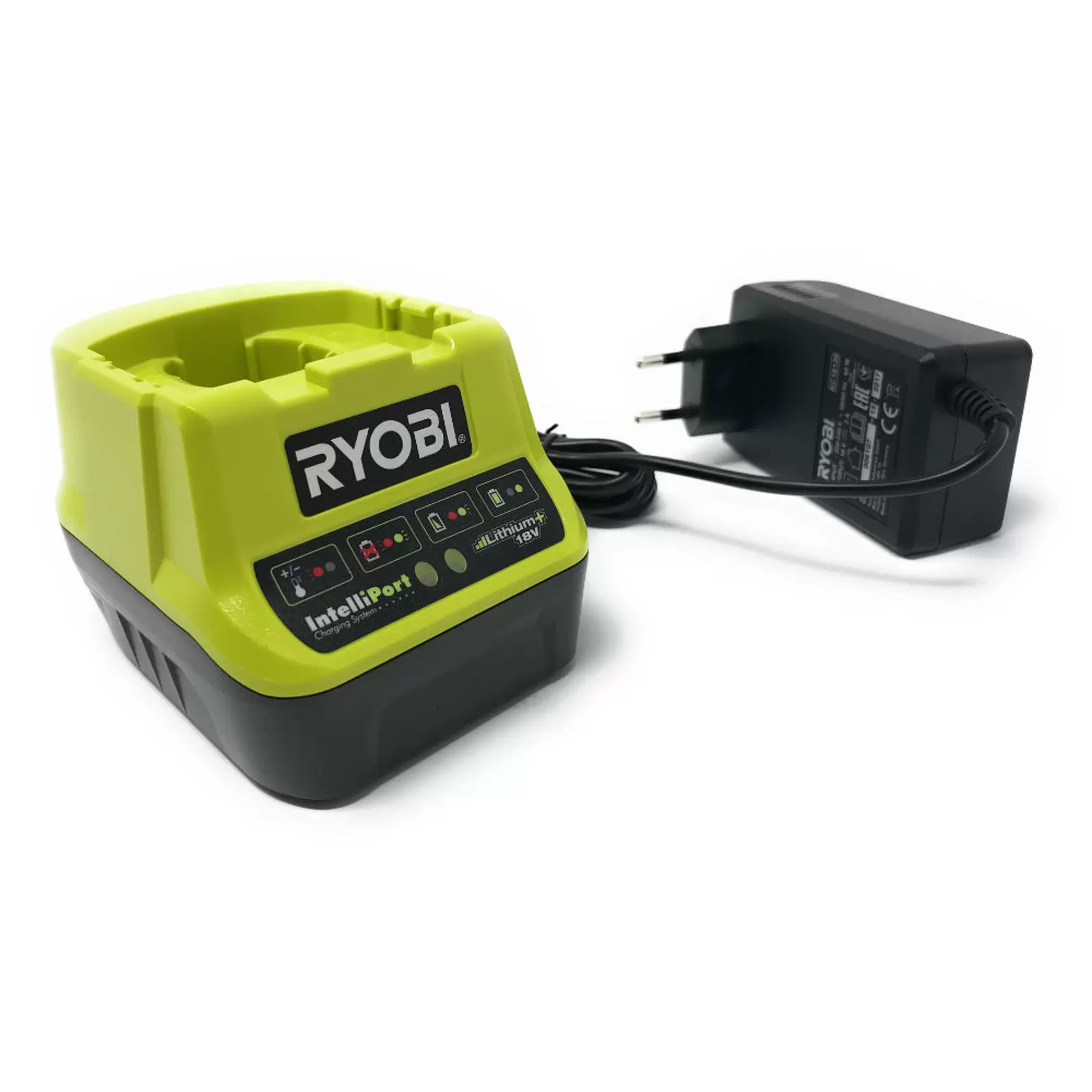 Ryobi Schnellladegerät 18 V One+ / Typ RC18120 / für ALLE ONE+ 18 V Akkus Original Ryobi Schnellladegerät 18 V One+ / Typ RC18120 / für ALLE ONE+ 18 V Akkus Original