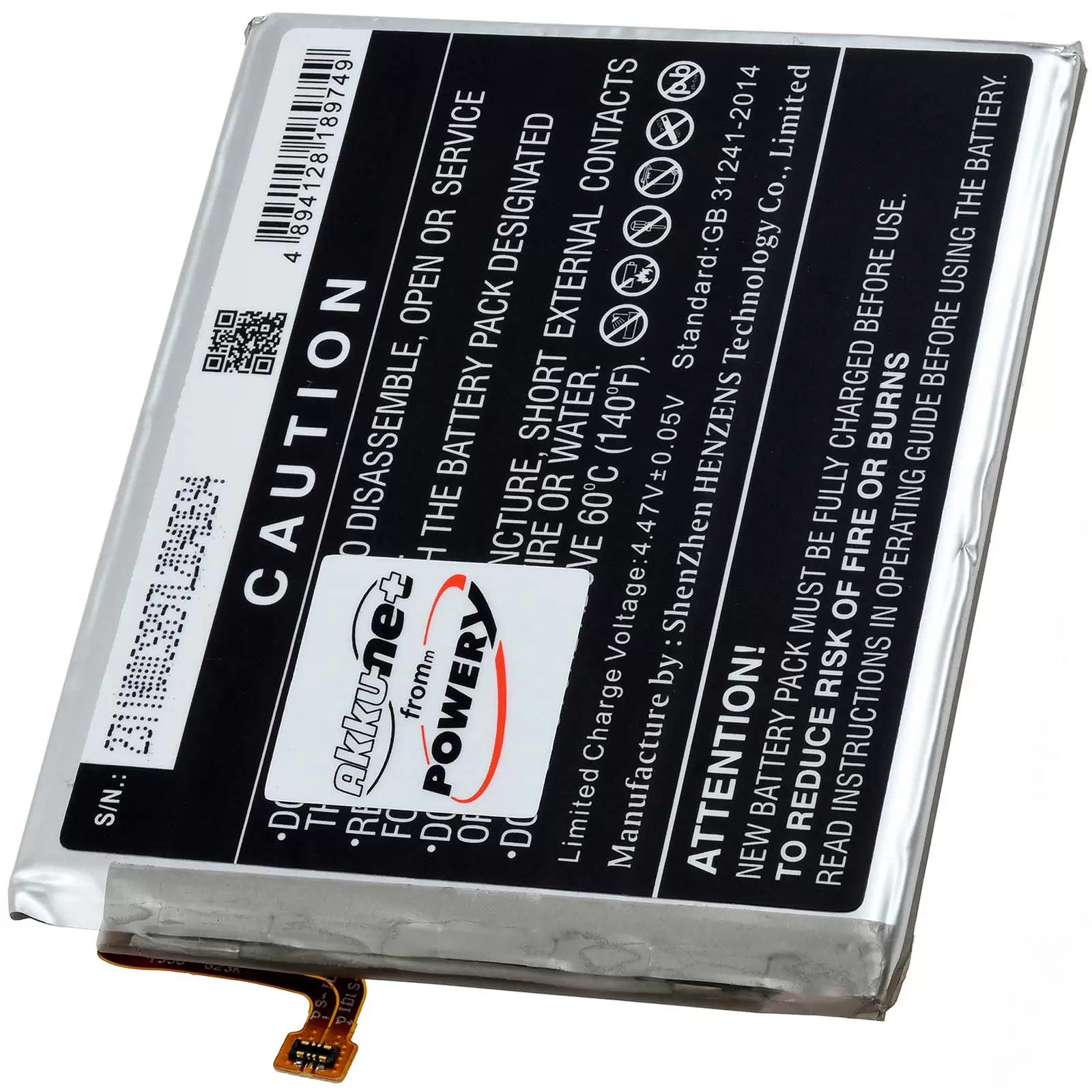 Akku passend für Handy, Smartphone Samsung Galaxy A34 5G 2023, A54 5G 2023, Typ EB-BA546ABY Akku passend für Handy, Smartphone Samsung Galaxy A34 5G 2023, A54 5G 2023, Typ EB-BA546ABY