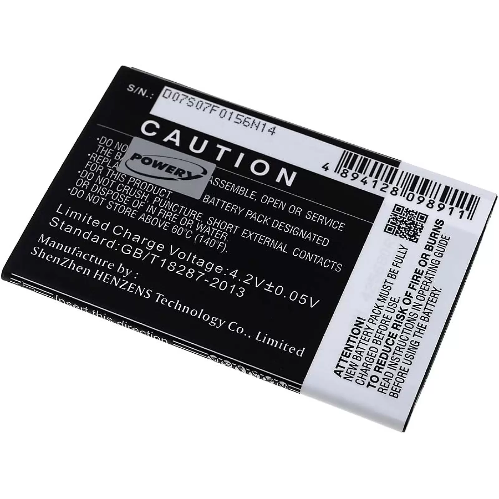 Akku für Mobistel Cynus T7 / Typ BTY26186 2600mAh