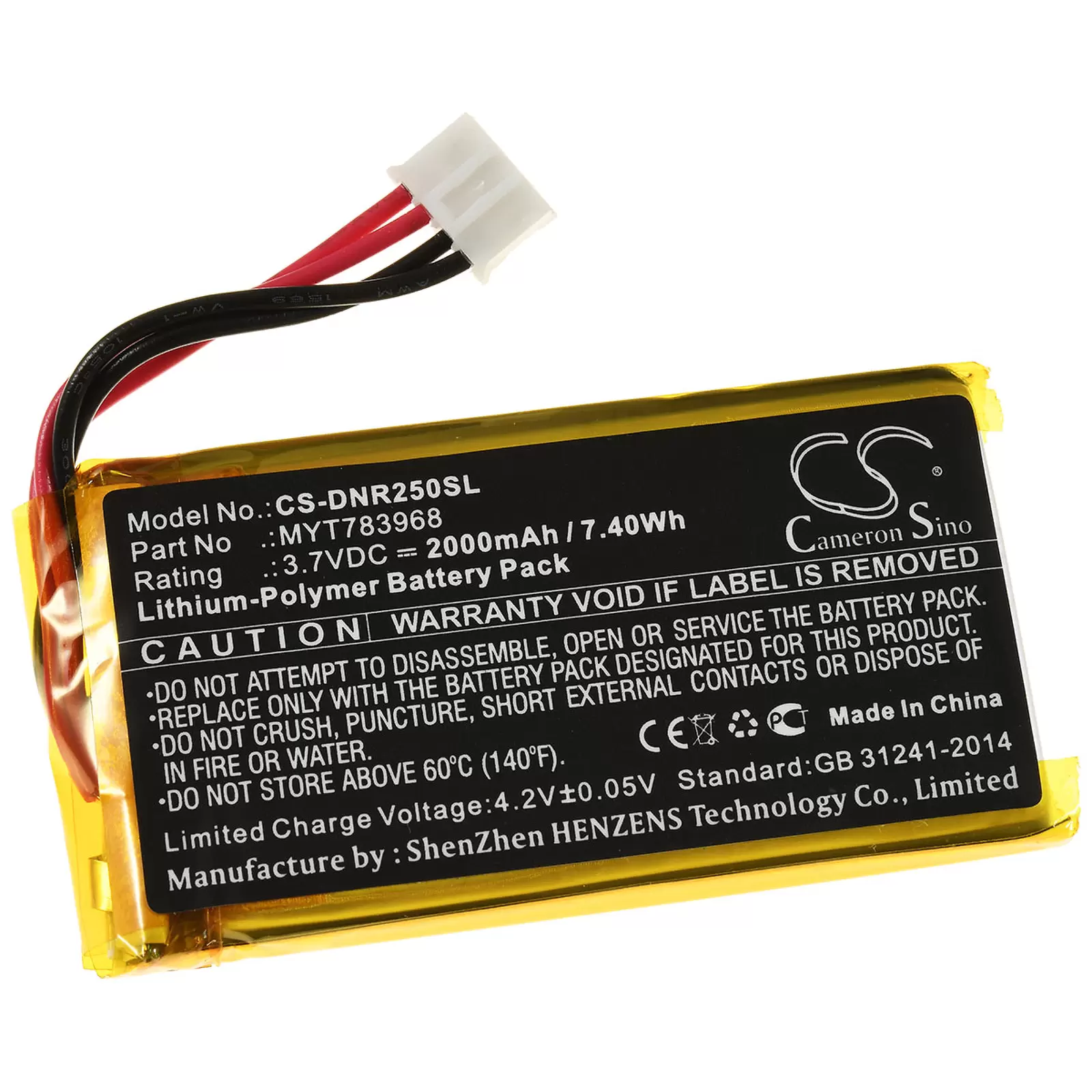 Akku für Satellitentelefon DeLorme InReach SE / InReach Explorer / Typ MYT783968 Akku für Satellitentelefon DeLorme InReach SE / InReach Explorer / Typ MYT783968