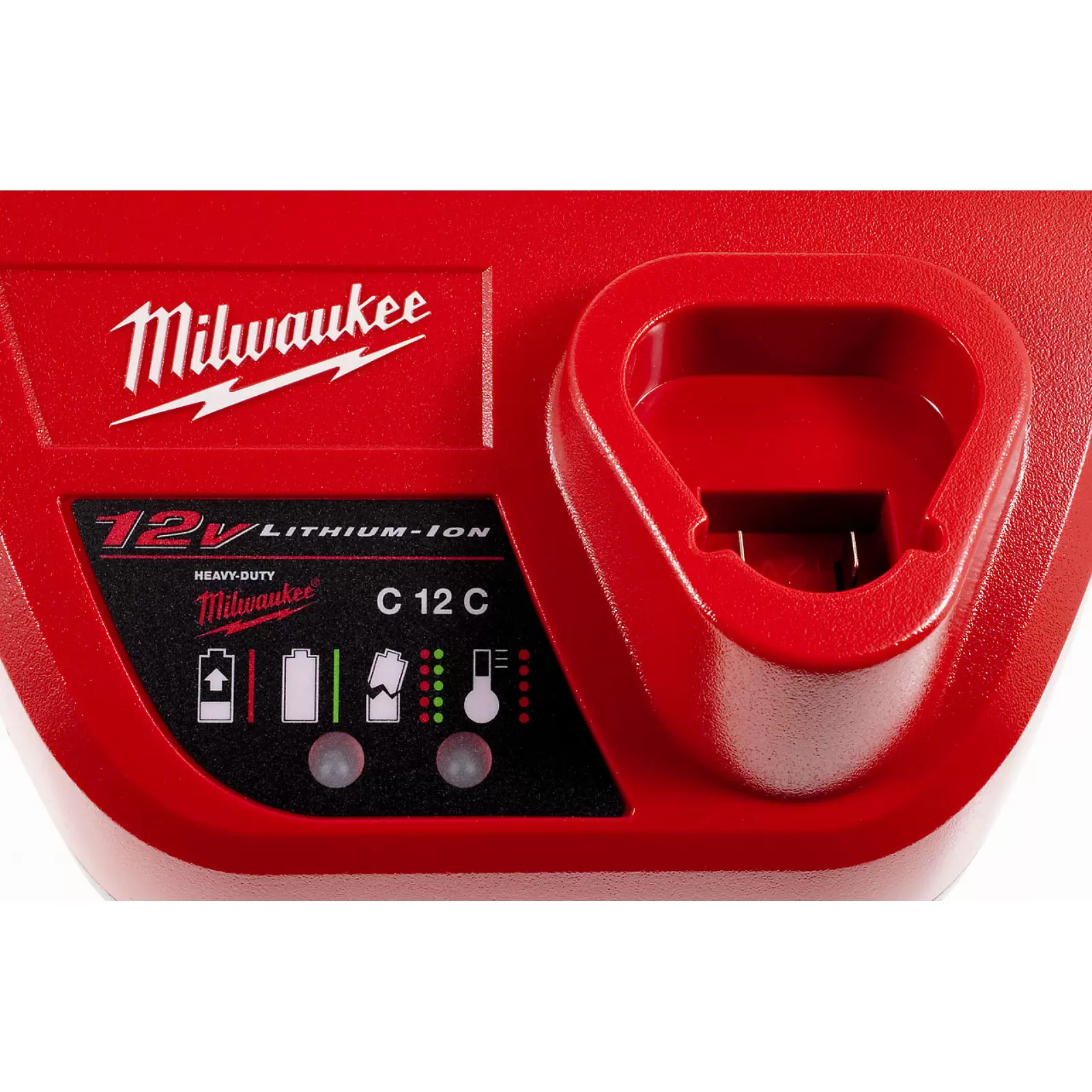 Milwaukee Schnellladegerät C12C 4932352000 für 12V Li-Ion Akkus