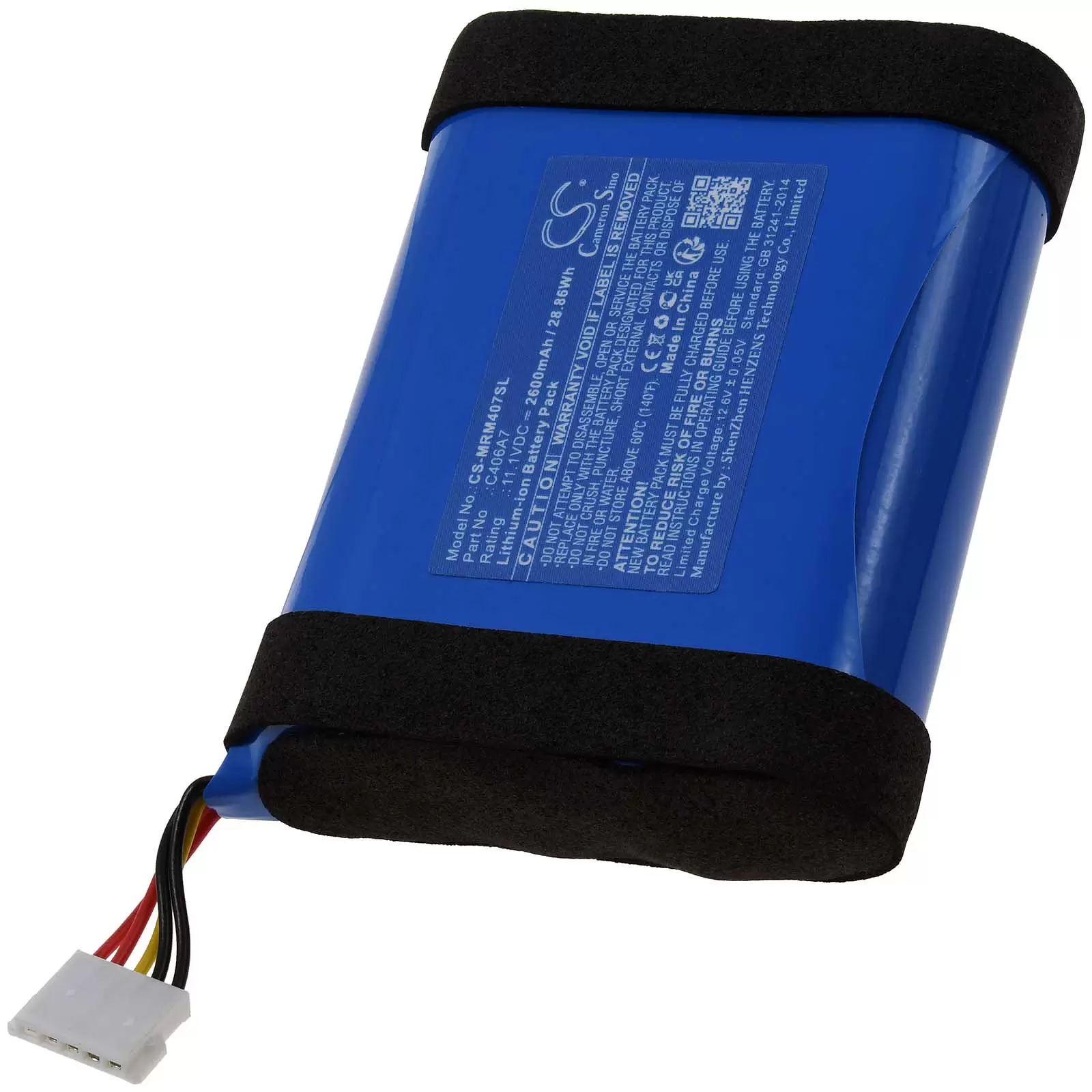 Akku passend für Lautsprecher Marshall Middleton Typ C406A7 Akku passend für Lautsprecher Marshall Middleton Typ C406A7