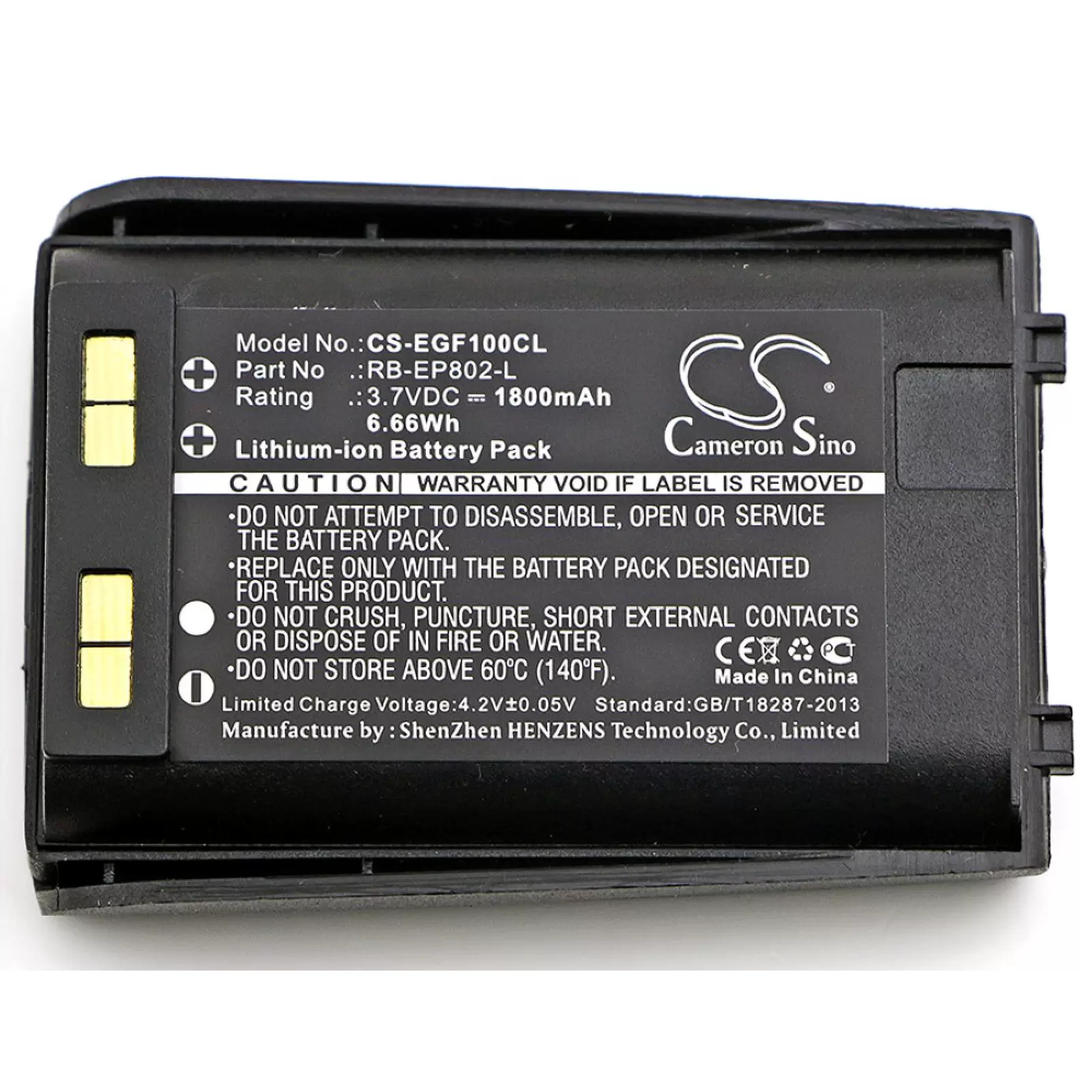 Akku für Schnurlostelefon Shoretel IP9330D / Egenius FreeStyl 1 / Typ RB-EP802-L Akku für Schnurlostelefon Shoretel IP9330D / Egenius FreeStyl 1 / Typ RB-EP802-L