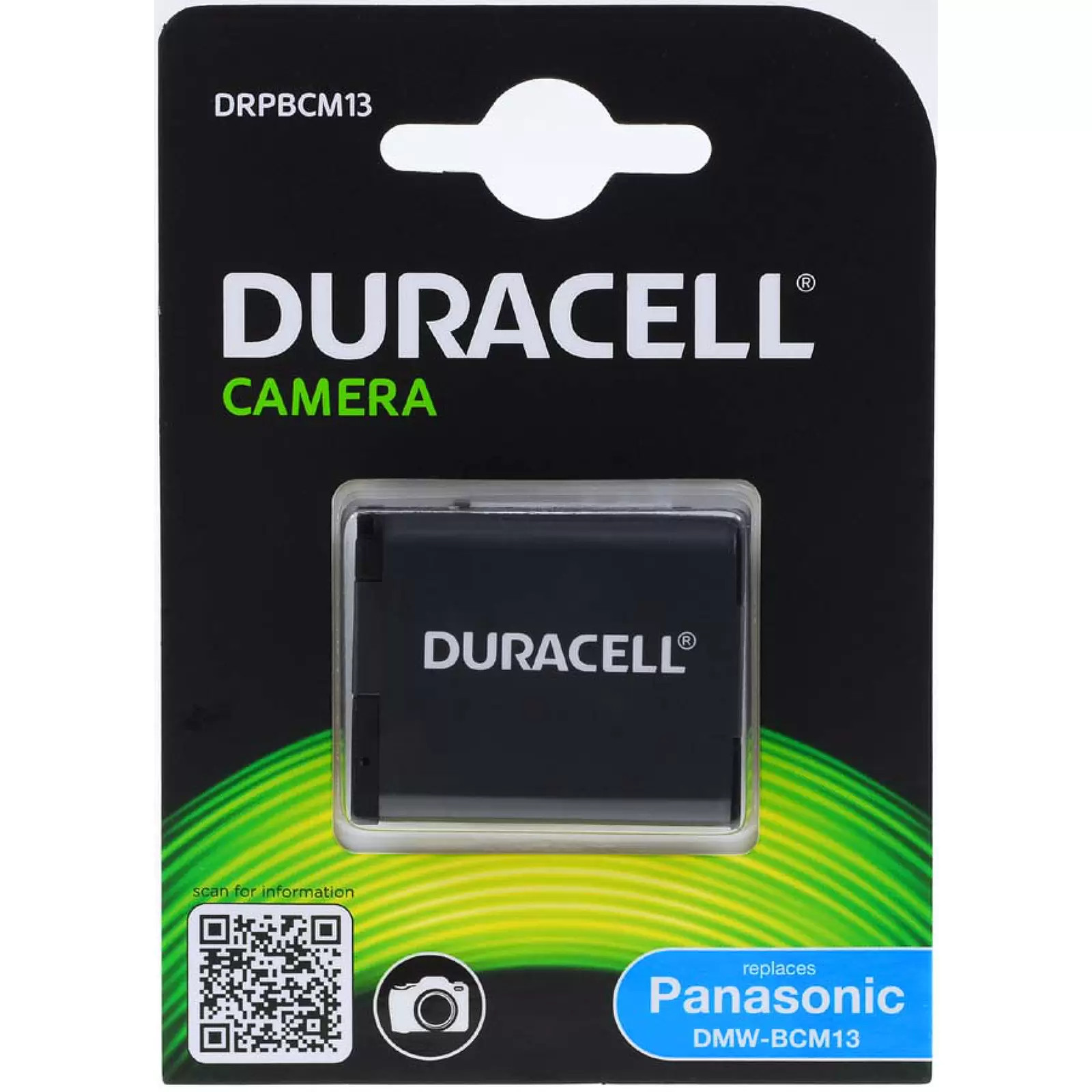 Duracell Akku für Panasonic Lumix DMC-TZ40 / Typ DMW-BCM13 Duracell Akku für Panasonic Lumix DMC-TZ40 / Typ DMW-BCM13