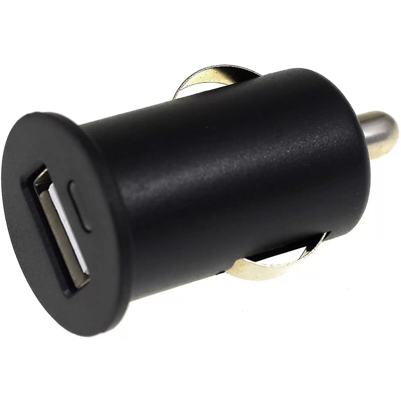 Powery Mini-KfZ-Ladeadapter mit USB-Anschluss 1A Powery Mini-KfZ-Ladeadapter mit USB-Anschluss 1A