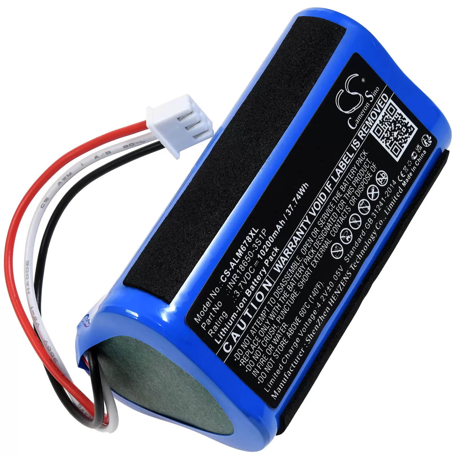 Powerakku passend für Lautsprecher Altec Lansing LifeJacket XL Omni Jacket iMW678 Typ INR18650-3S1P Powerakku passend für Lautsprecher Altec Lansing LifeJacket XL Omni Jacket iMW678 Typ INR18650-3S1P