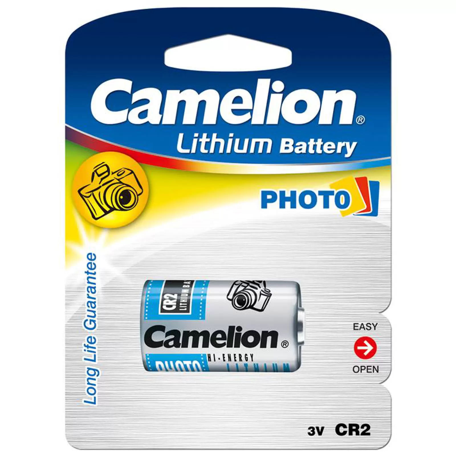 Foto Batterie Camelion CR2 1er Blister Foto Batterie Camelion CR2 1er Blister
