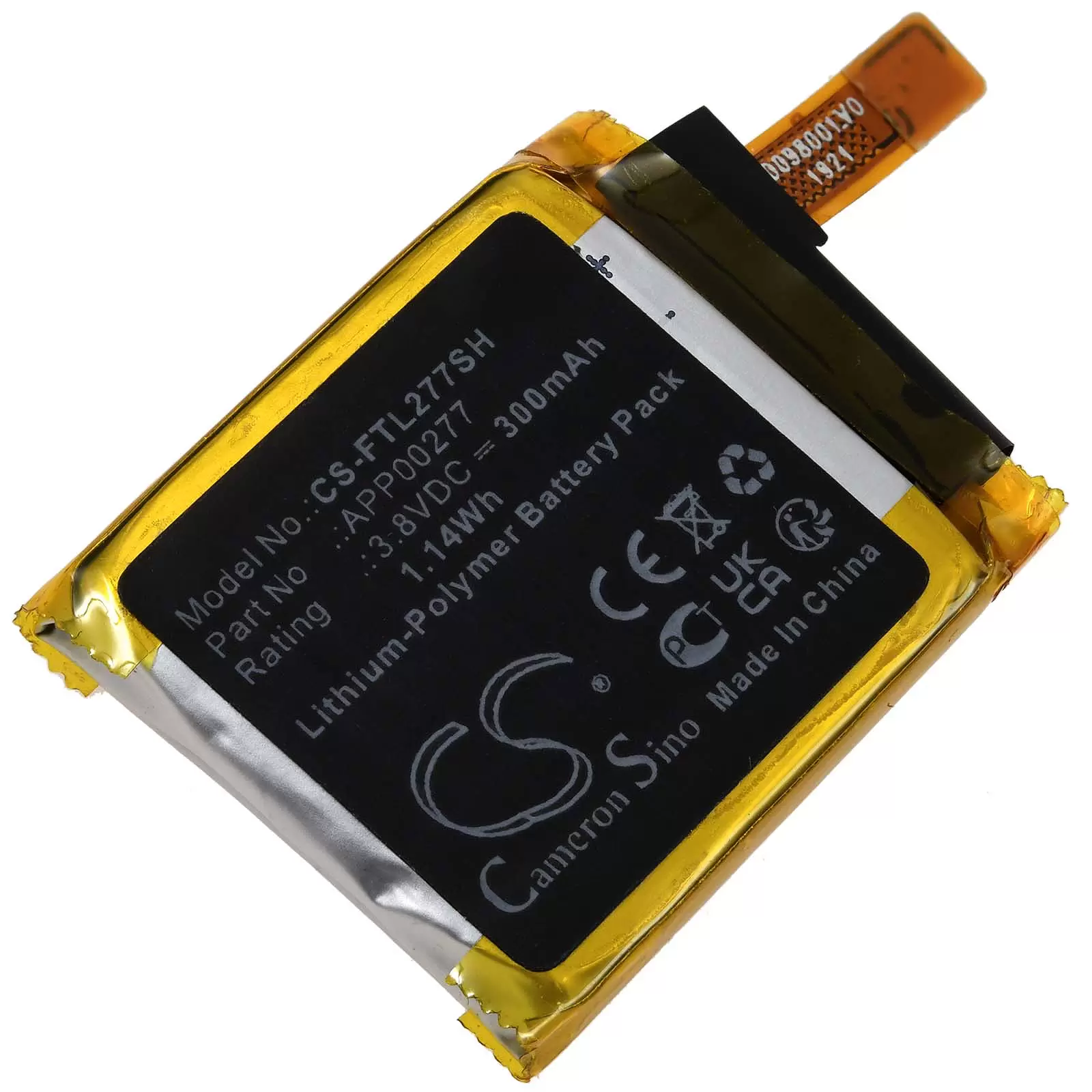 Akku passend für Smartwatch Fossil Launches LTE Typ APP00277 Akku passend für Smartwatch Fossil Launches LTE Typ APP00277