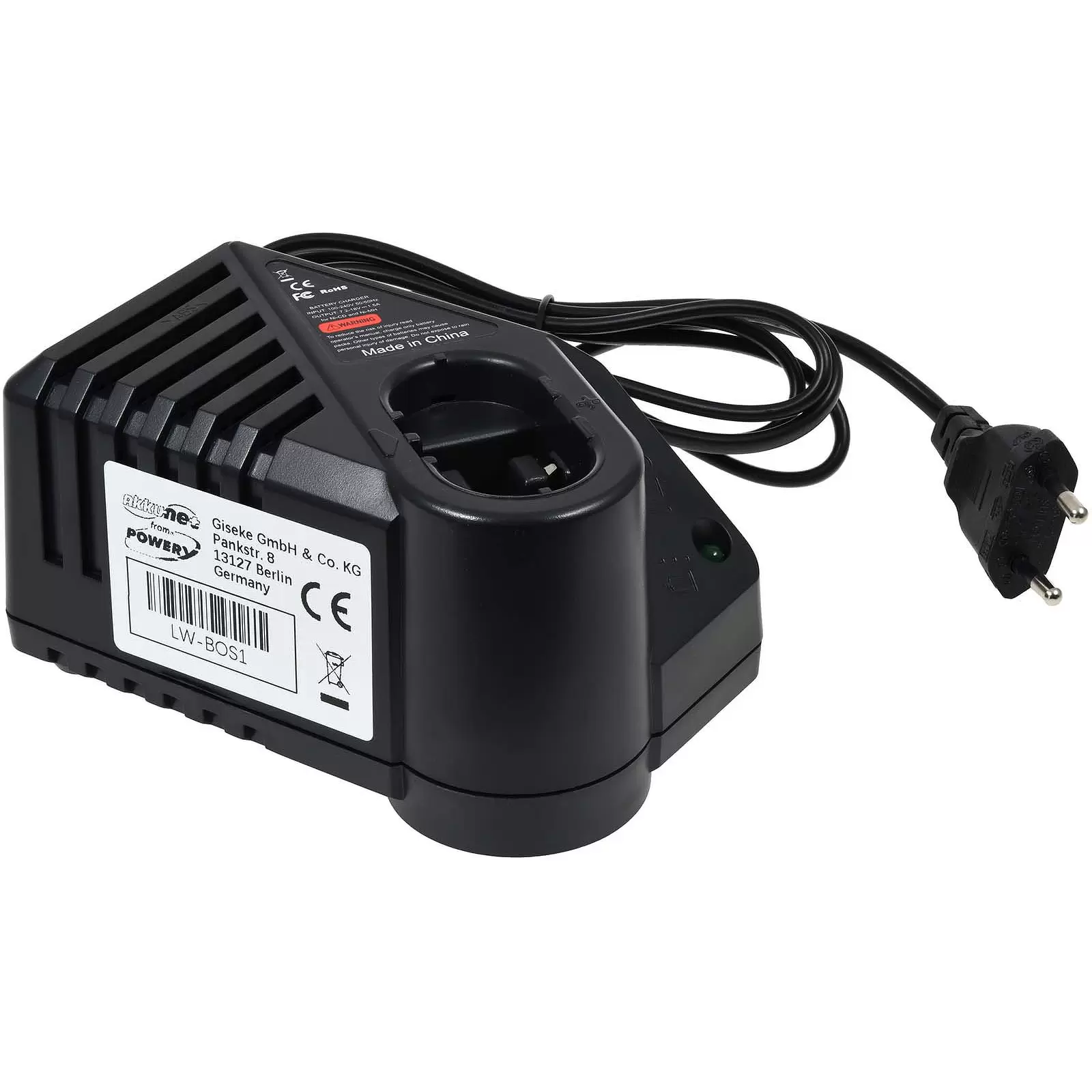 Ladegerät für Bosch Werkzeugakkus 7,2V-18V/ NiCd-NiMH-kompatibel mit Bosch AL 1411 DV Ladegerät für Bosch Werkzeugakkus 7,2V-18V/ NiCd-NiMH-kompatibel mit Bosch AL 1411 DV