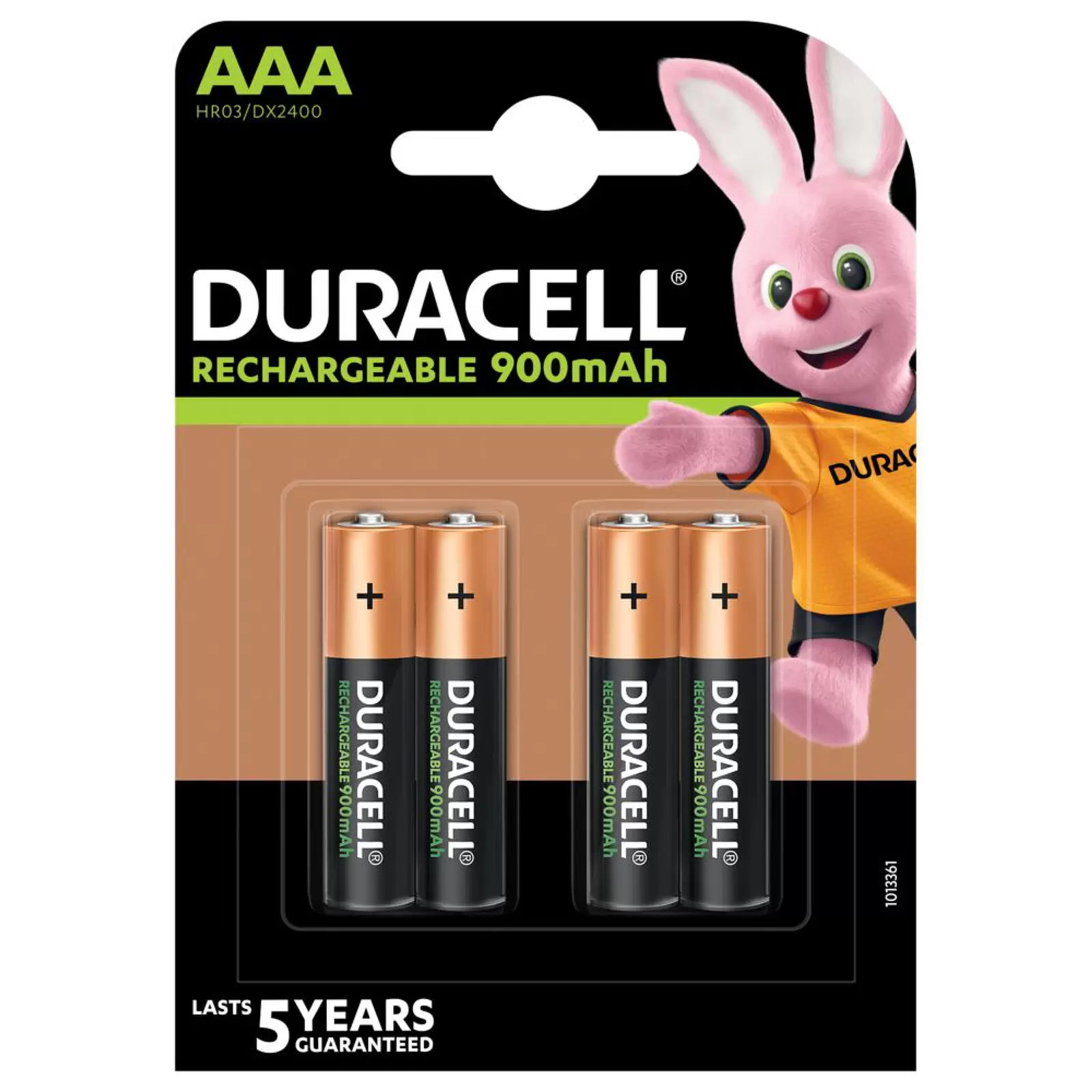 Duracell Duralock Recharge Ultra AAA Micro HR3 HR03 Akku 900mAh 4er Blister