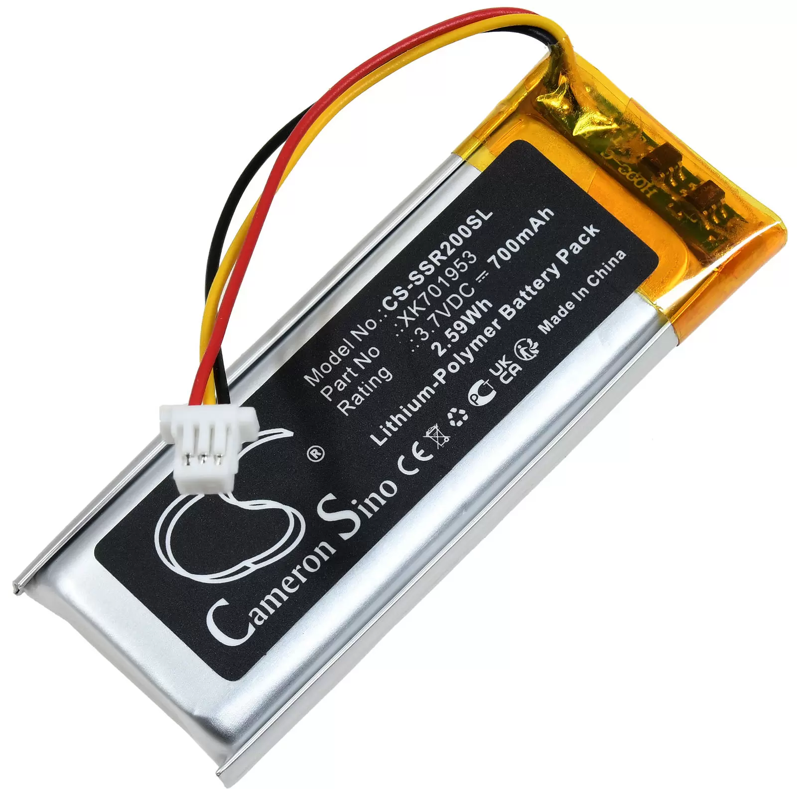 Akku passend für Sena SRL2 Motorrad-Headset Typ XK701953 3Pin-Version Akku passend für Sena SRL2 Motorrad-Headset Typ XK701953 3Pin-Version