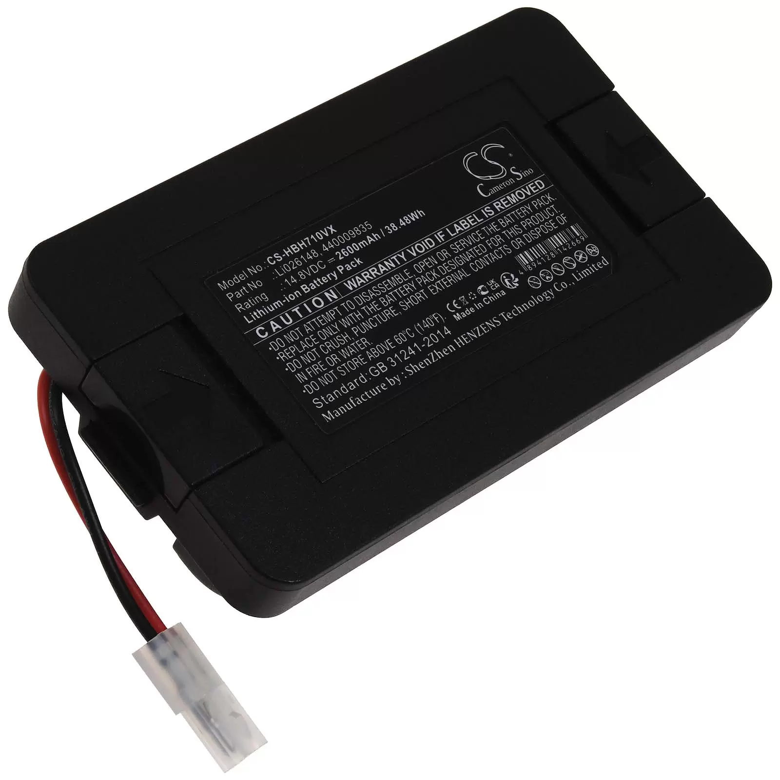 Akku für Saugroboter Bobsweep Bob Pro Hoover Quest 1000 Typ LI-025144-BYD Akku für Saugroboter Bobsweep Bob Pro Hoover Quest 1000 Typ LI-025144-BYD