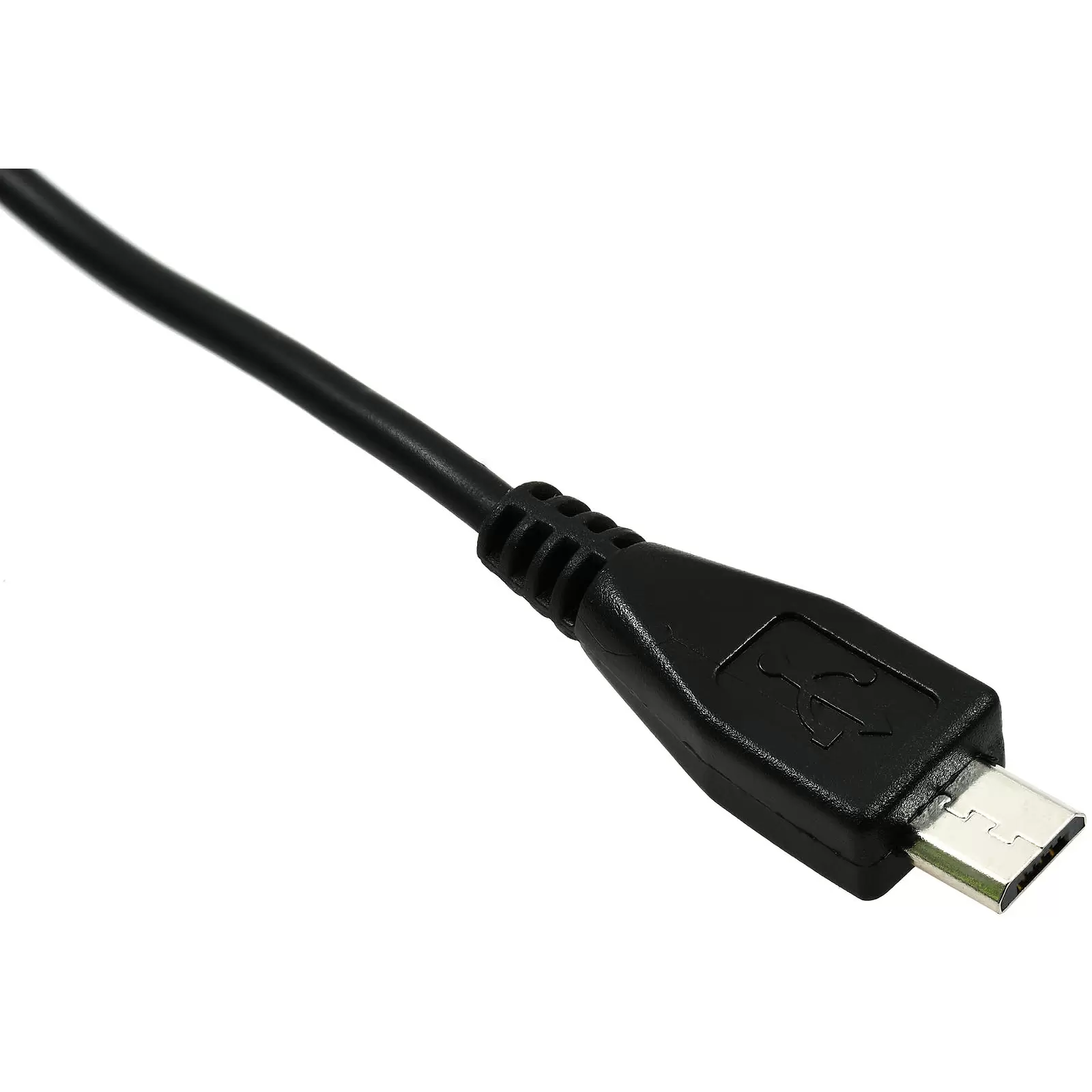 Powery KfZ-Ladekabel mit Micro-USB 1A Schwarz