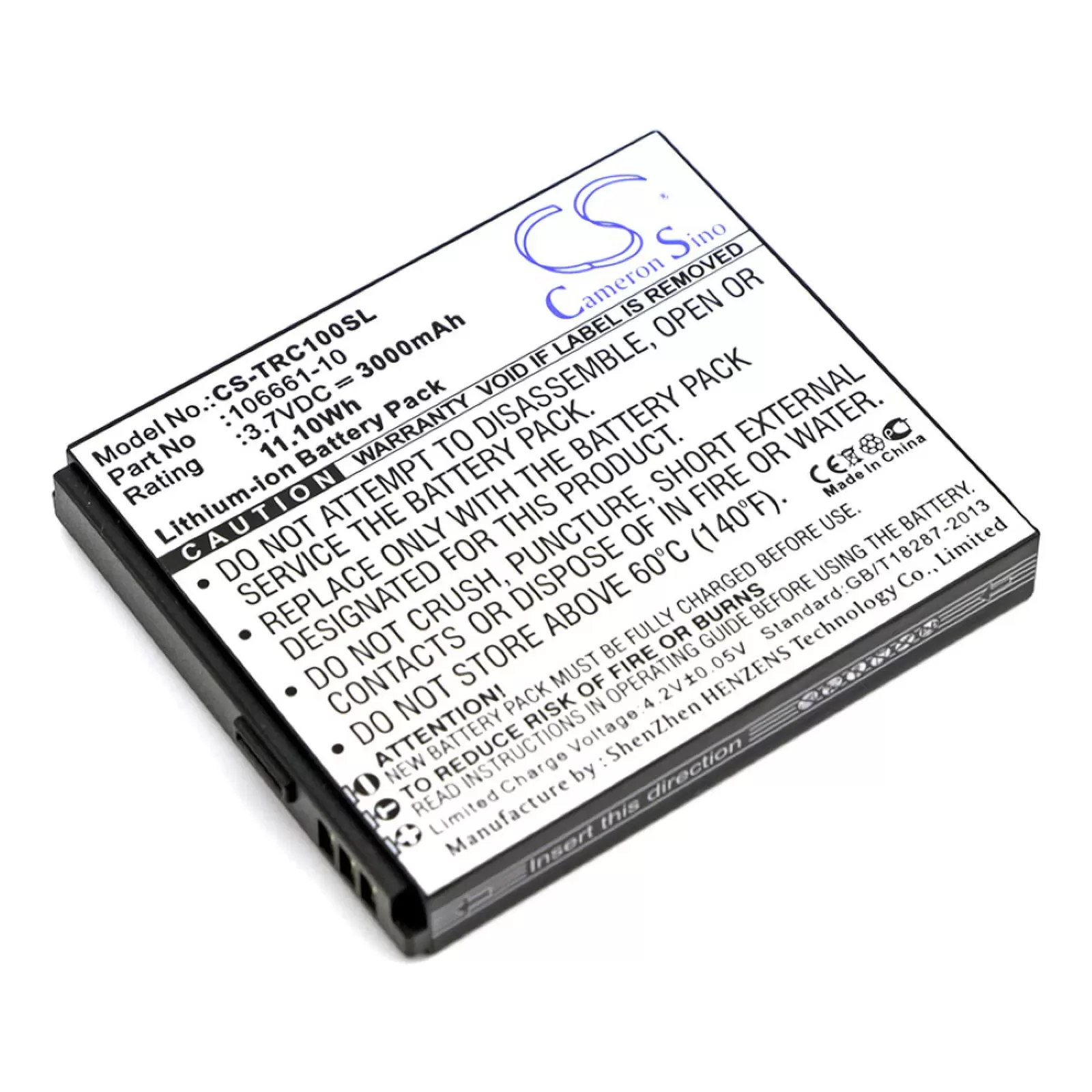 Akku für Handheld/Handempfänger Trimble TDC100 / Typ 106661-10 Akku für Handheld/Handempfänger Trimble TDC100 / Typ 106661-10