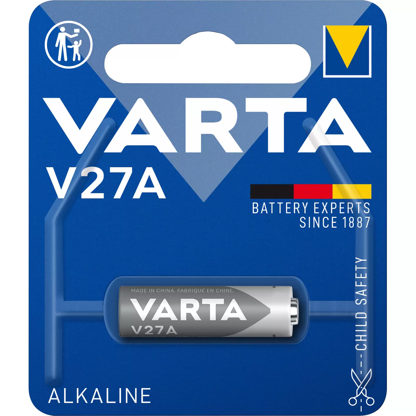 Varta Batterie Alkaline LR27 V27A V27GA 12V 1er Blister