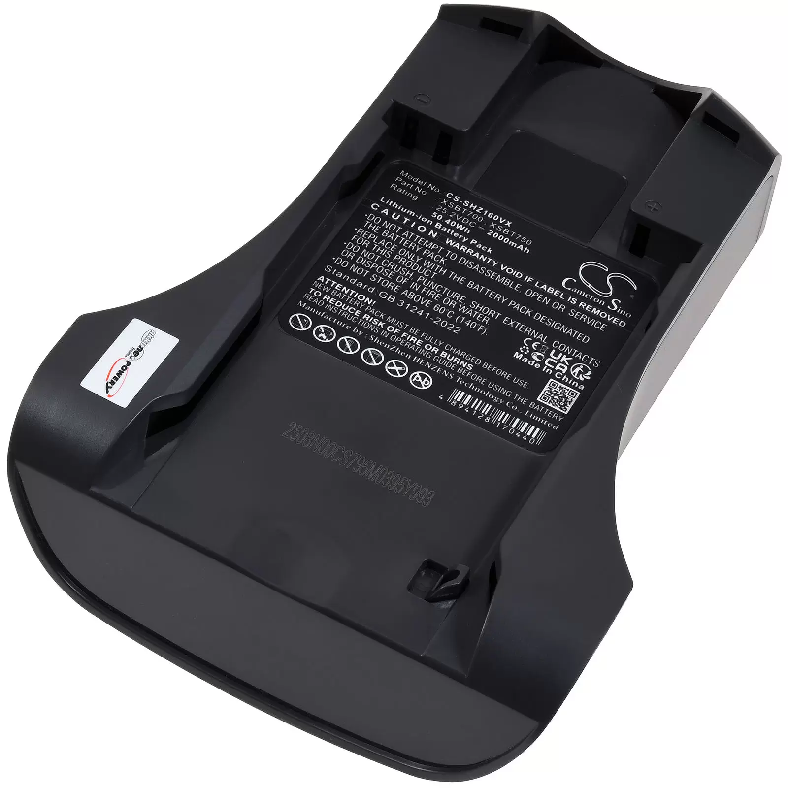 Akku passend für Staubsauger Shark IZ201 IZ201UK IZ202 IZ202UK Typ XSBT700