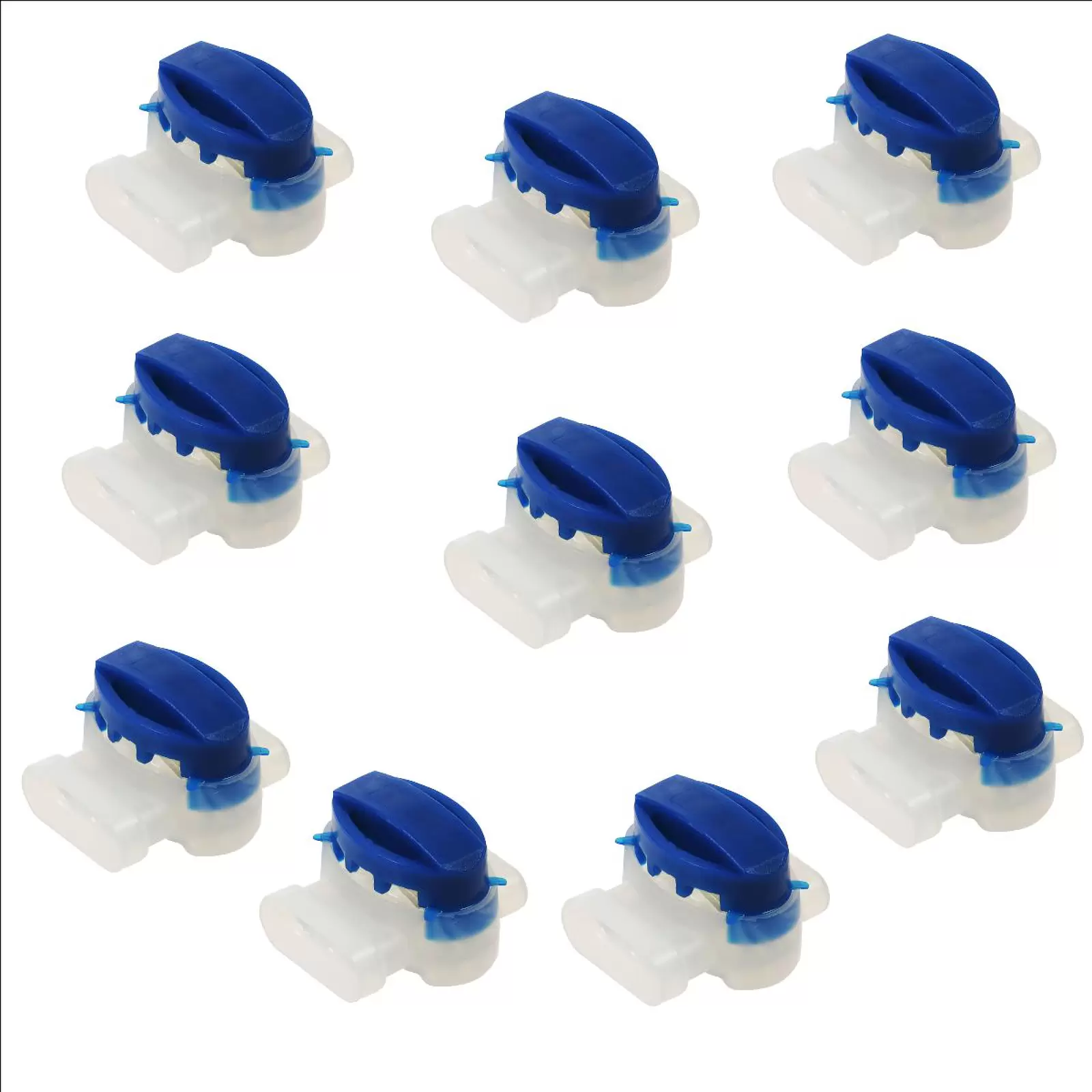 10x Kabelverbinder kompatibel mit Scotchlok 314 für Mähroboter Automower, wasserdicht, wetterfest 10x Kabelverbinder kompatibel mit Scotchlok 314 für Mähroboter Automower, wasserdicht, wetterfest