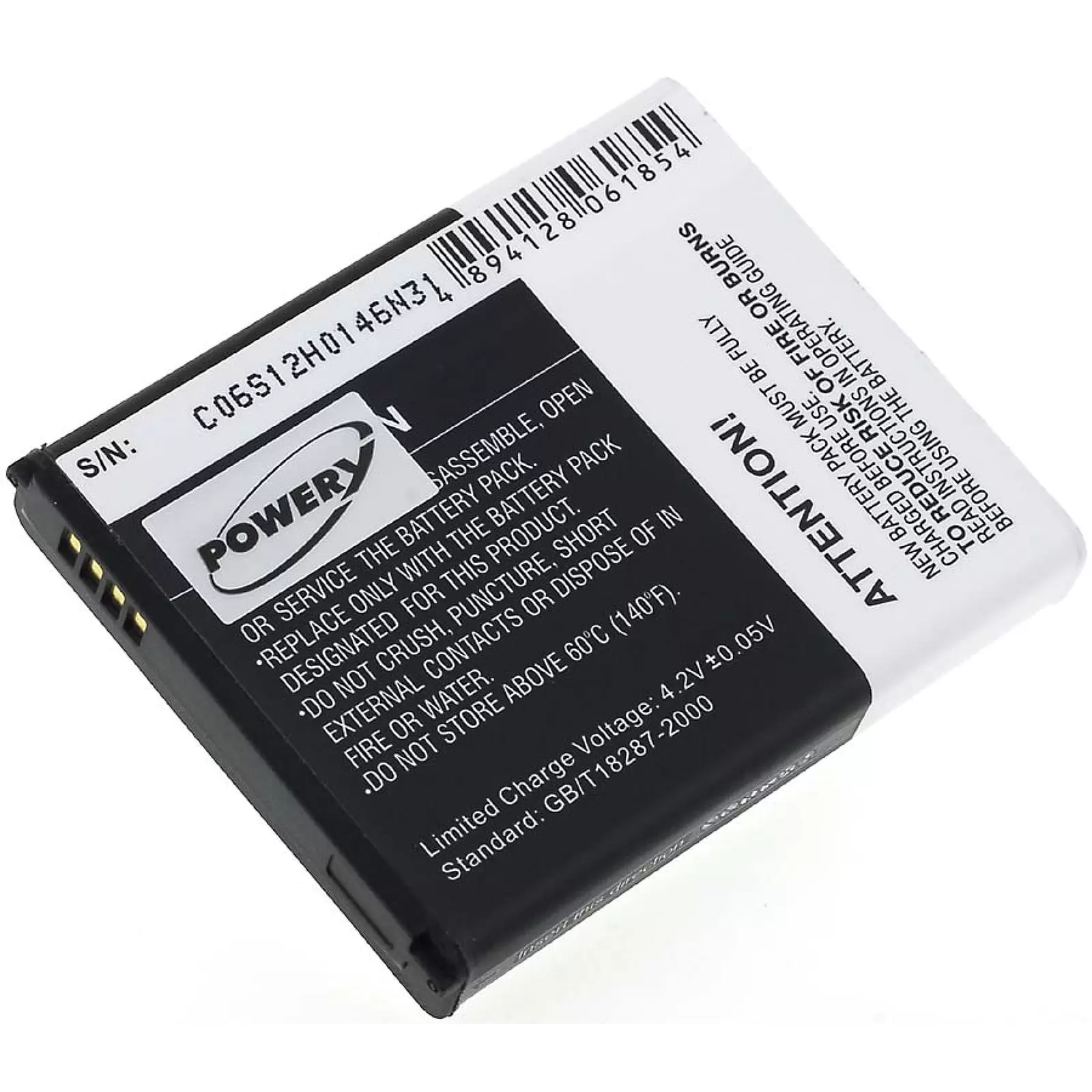 Akku für Samsung Galaxy S3 / GT-I9308 / Typ EB-L1G6LLK Weiß 3300mAh