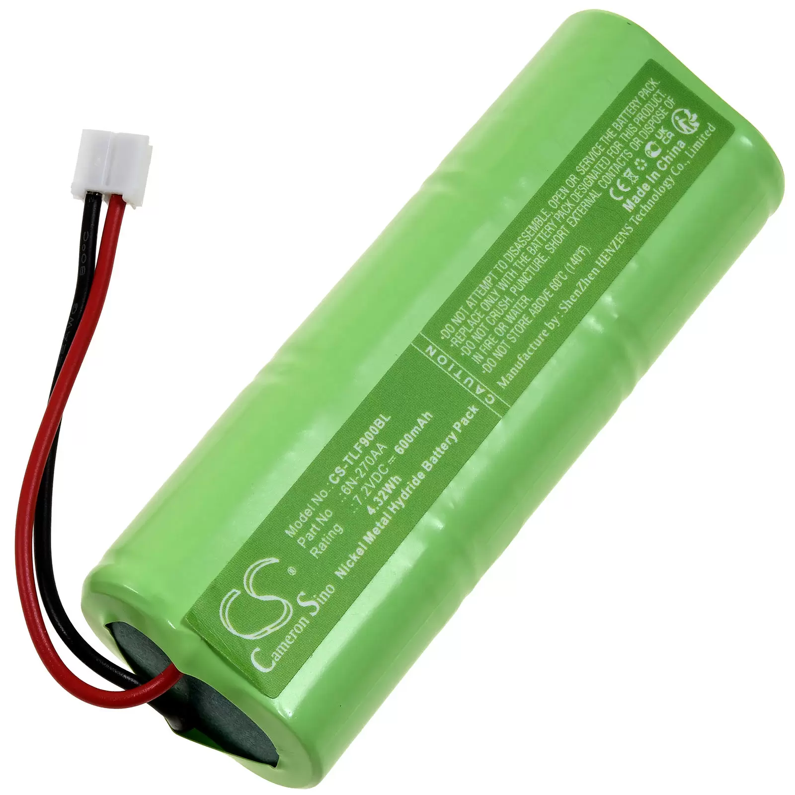 Akku passend für Telenot 35-973 F1011/S FM 433 Alarmanlage Typ 6N-270AA