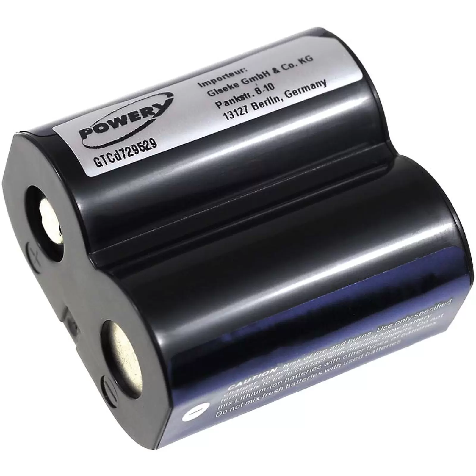 Powery Akku für Typ CR-P2 Powery Akku für Typ CR-P2