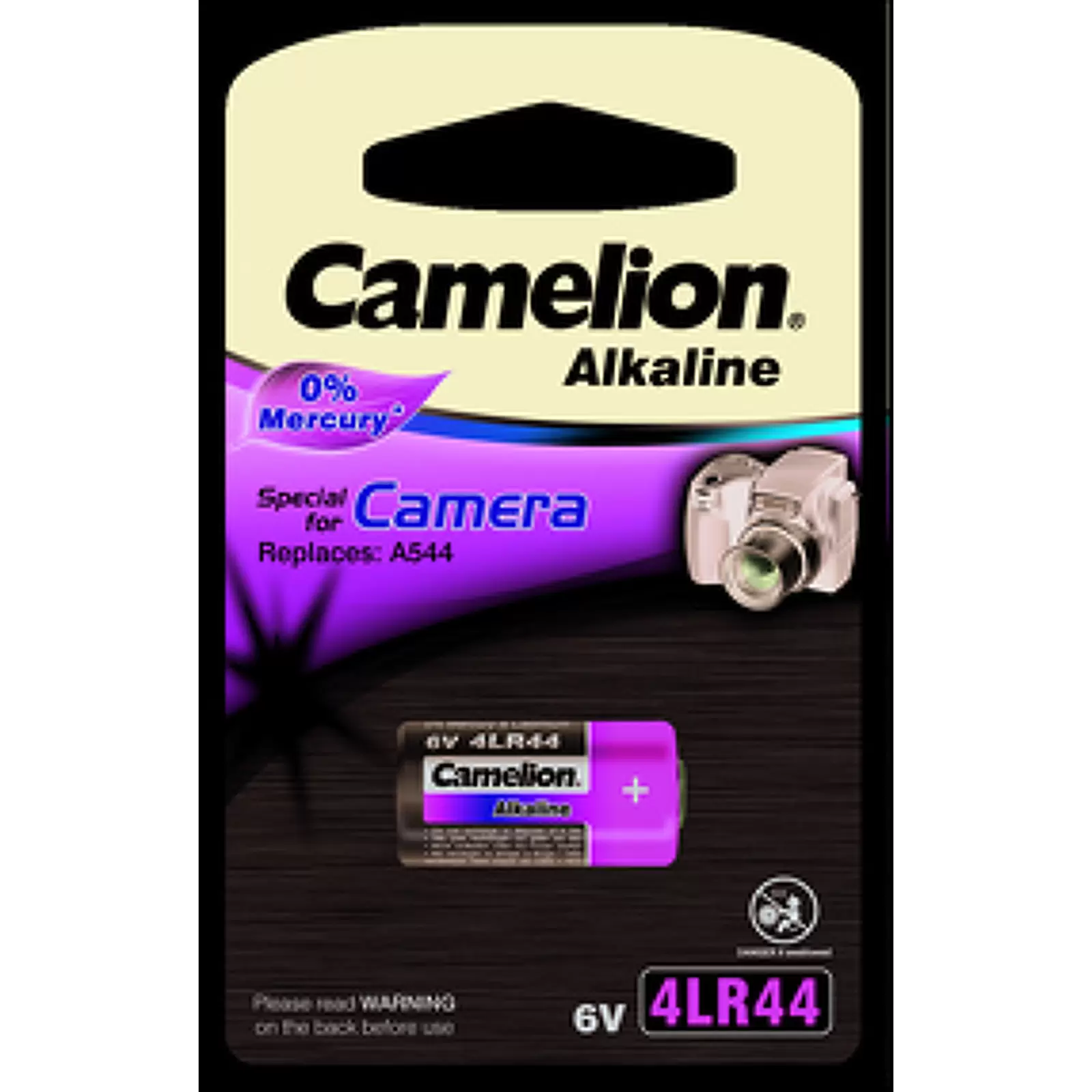 Batterie Camelion 4LR44 Alkaline