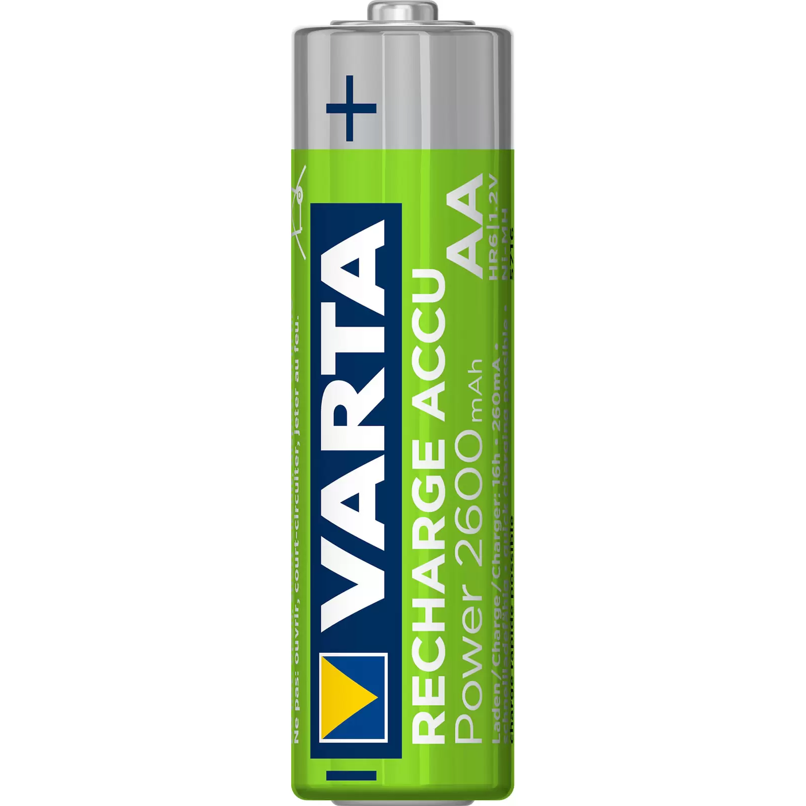 Varta Power Akku Ready2Use Mignon AA 5716 HR6 LR06 4er Blister 2600mAh