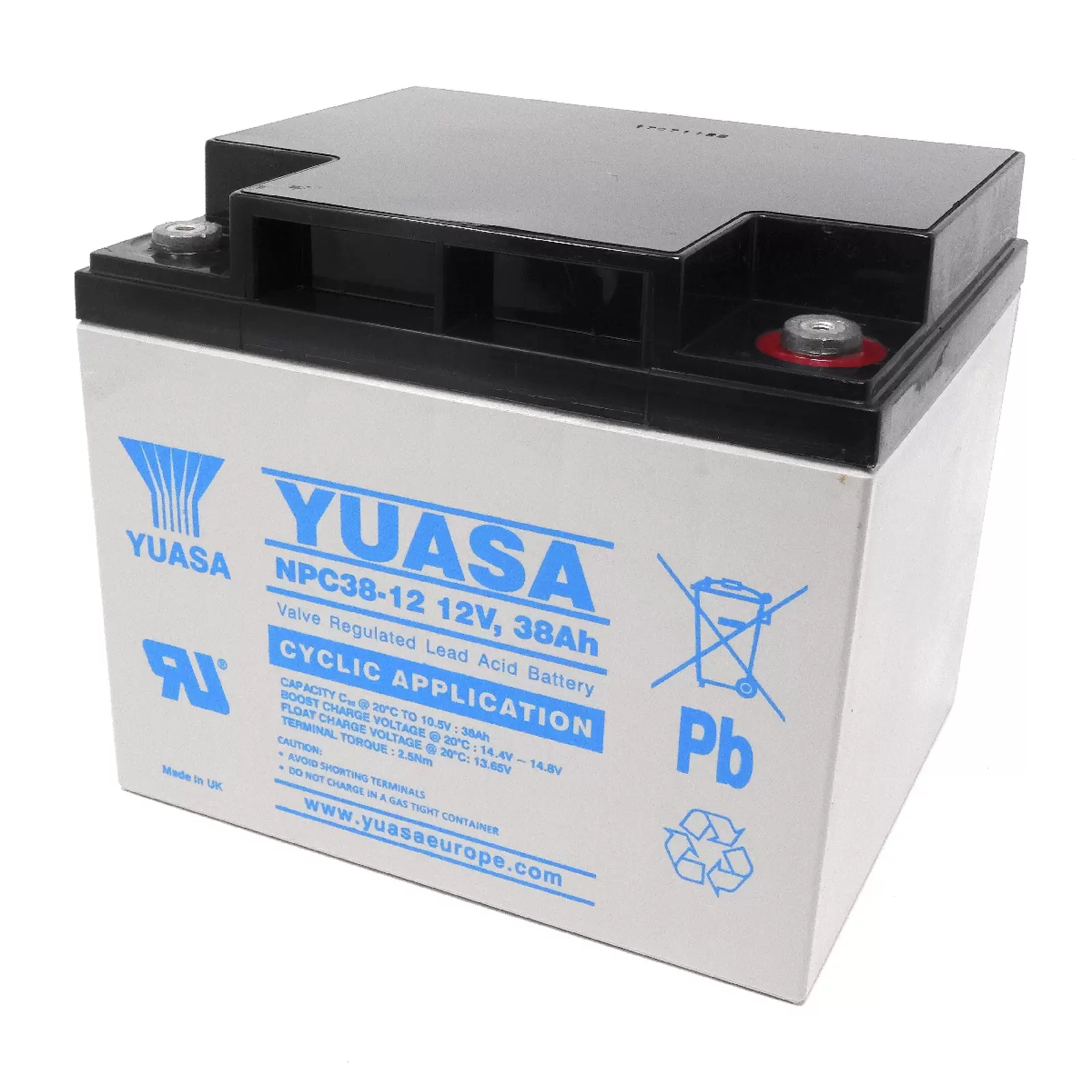 YUASA Bleiakku NPC38-12I (zyklenfest) YUASA Bleiakku NPC38-12I (zyklenfest)