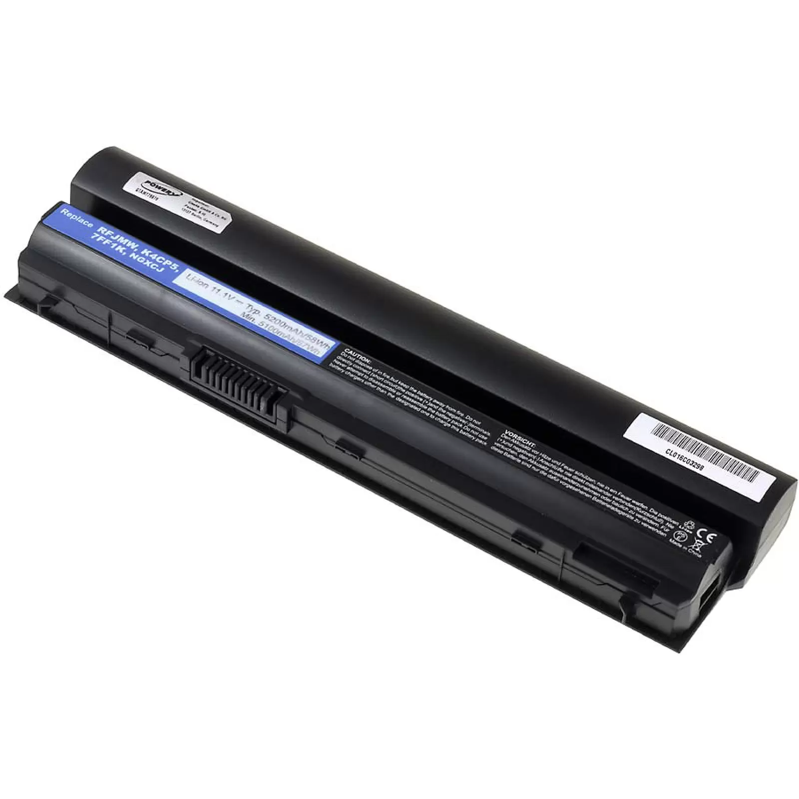 Akku für Dell Latitude E6220/ Typ 09K6P 5200mAh