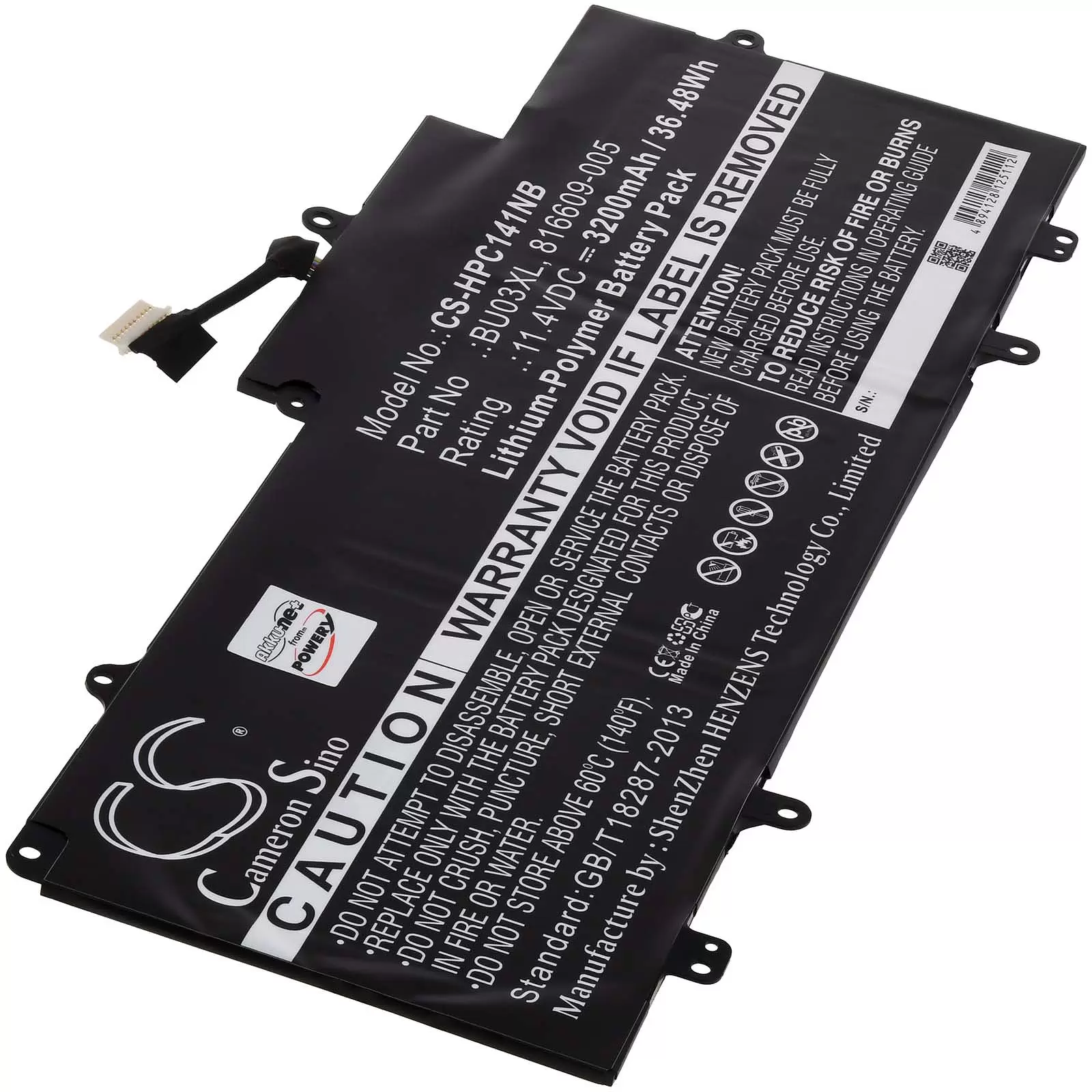 Akku für Laptop HP Chromebook 14 G4 / Typ 816609-005 Akku für Laptop HP Chromebook 14 G4 / Typ 816609-005