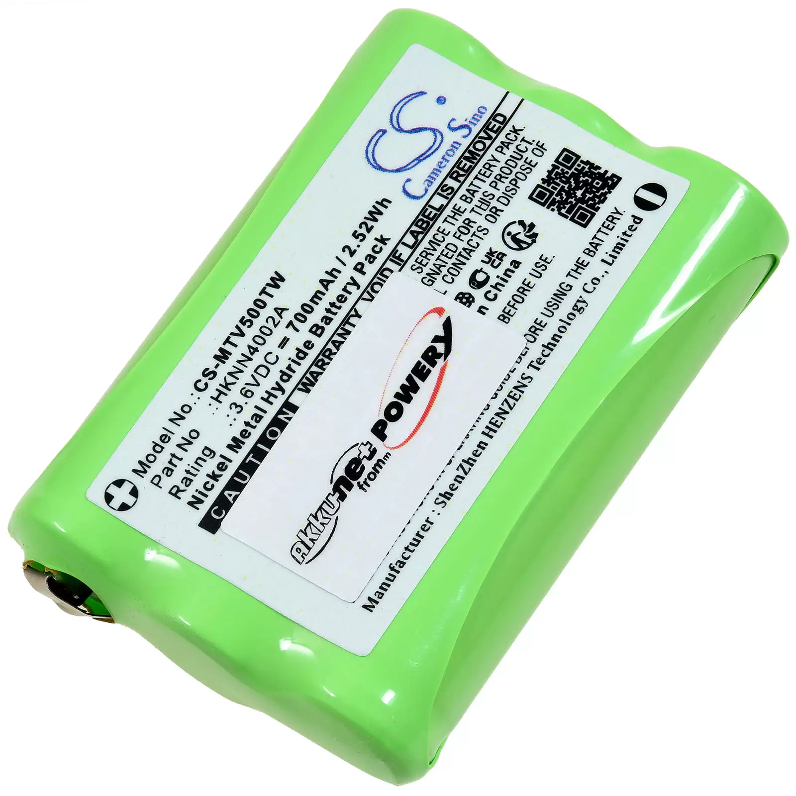 Akku passend für Funkgerät Motorola Talkabout T5300 / T5522 / T5950 / Typ KEBT-071-B u.a.