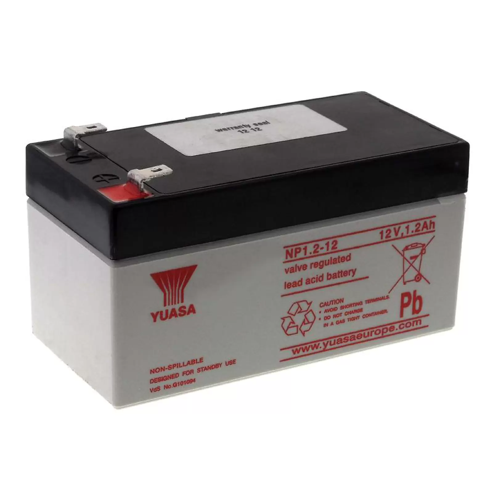 YUASA Bleiakku NP1.2-12 Vds YUASA Bleiakku NP1.2-12 Vds