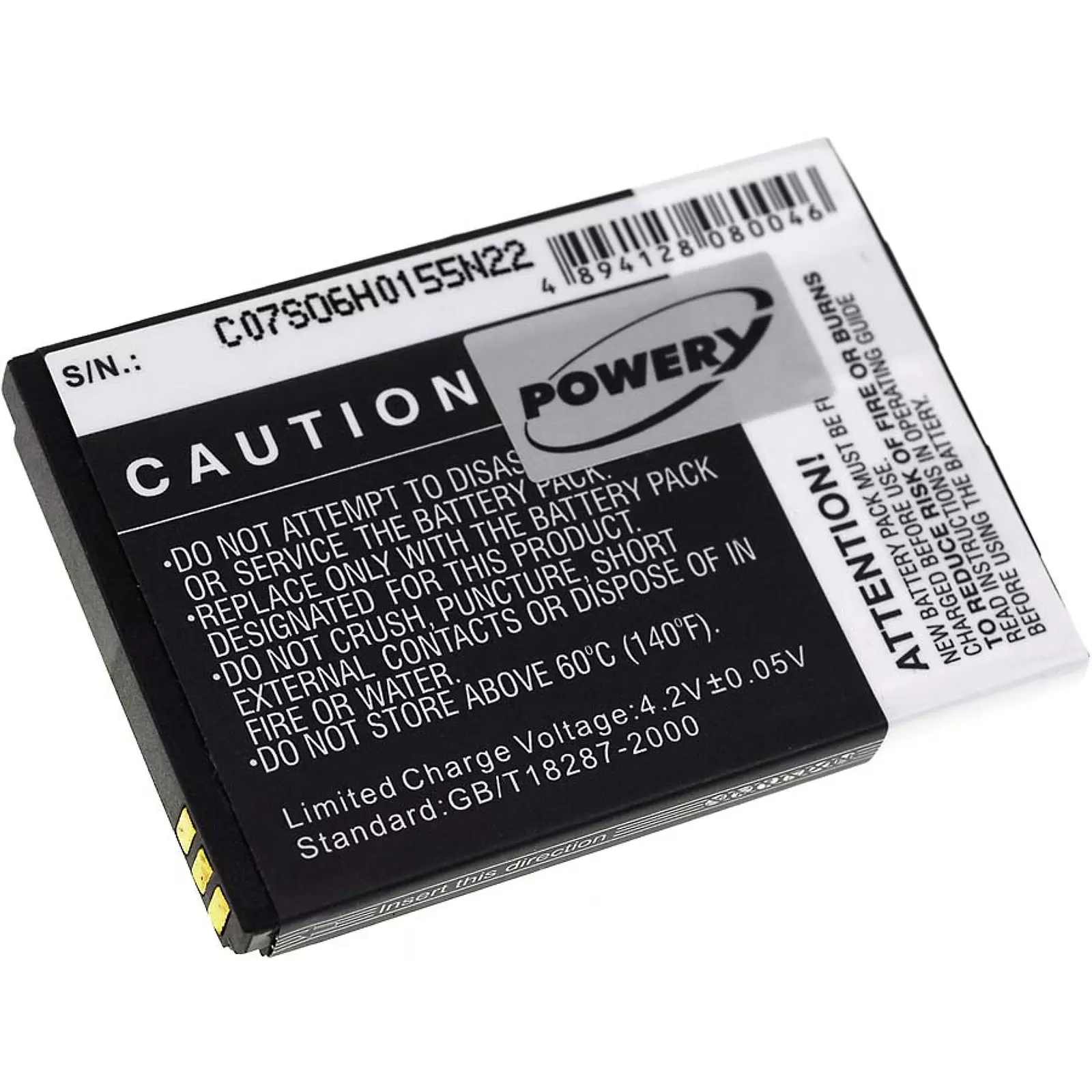 Akku für Beafon S10 Akku für Beafon S10