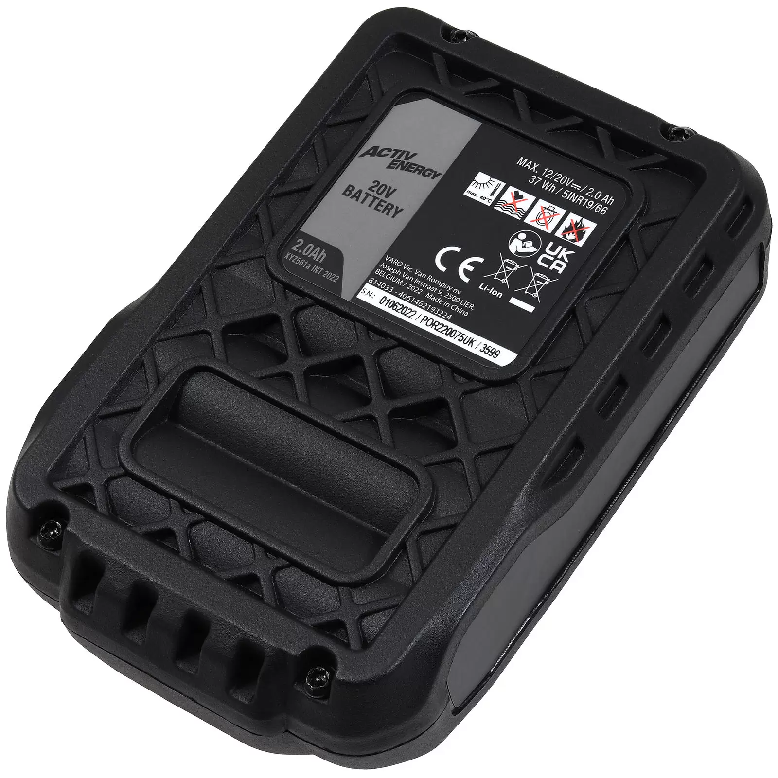 Ferrex Active energy Akku 20V Li-Ion 2,0Ah passend für alle 20V Ferrex Garten- und Heimwerkzeuge