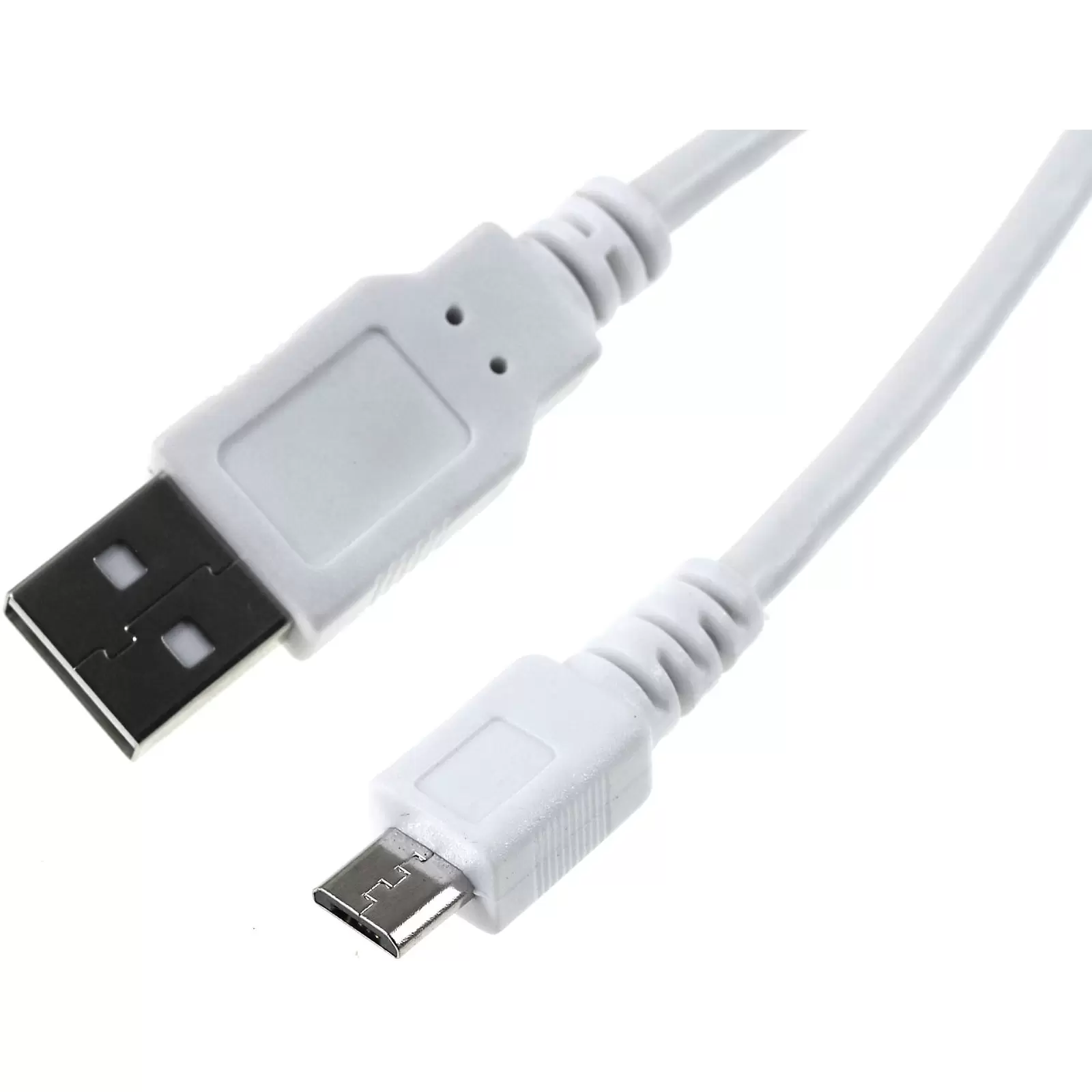 Goobay USB 2.0 Hi-Speed Kabel 1m mit Mirco USB-Anschluss Weiß