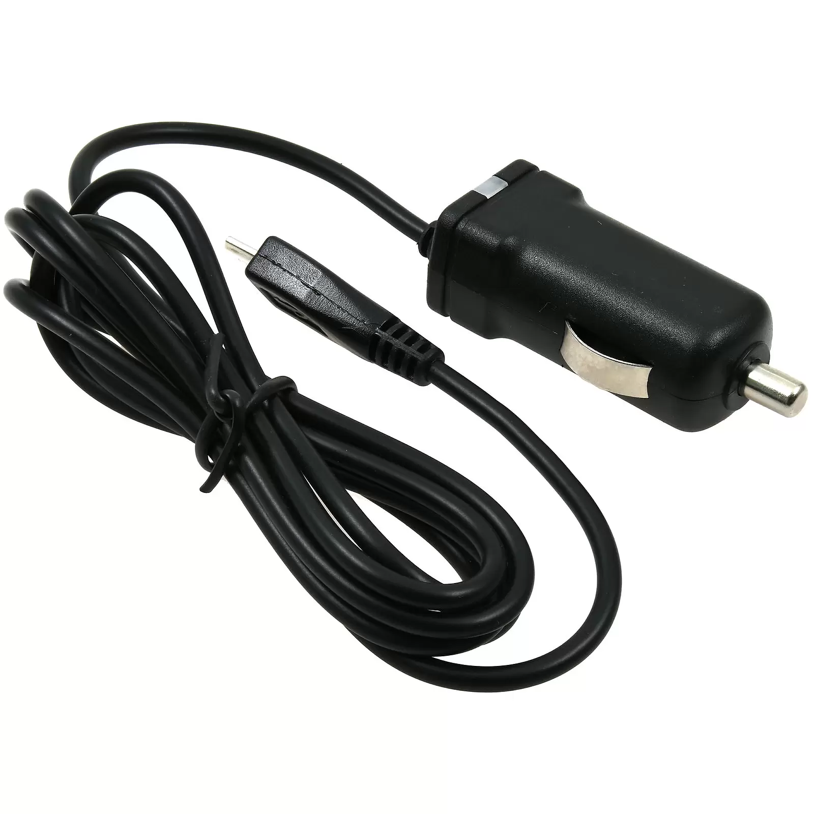 Powery KfZ-Ladekabel mit Micro-USB 1A Schwarz